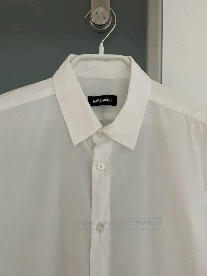 Raf Simons Raf Simons Men's Blue White Striped Shirt. Size US M / EU 48-50 / 2 - 4 Thumbnail