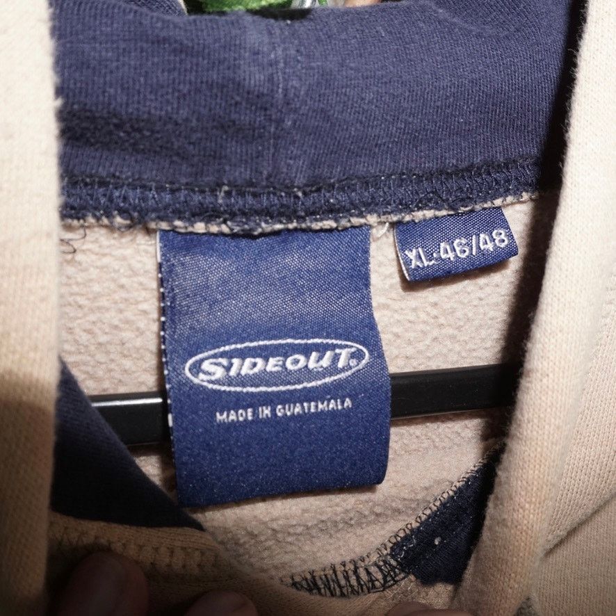 Sideout XL - Vintage Y2K side out embroider surf skate 2000s hoodie Size US XL / EU 56 / 4 - 3 Thumbnail