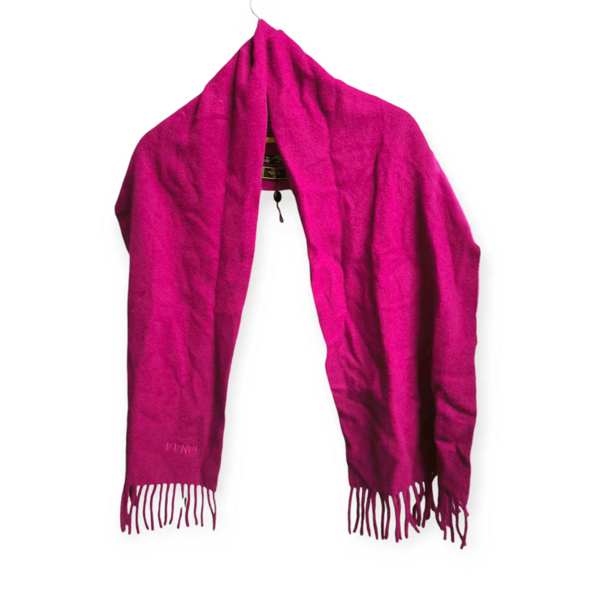 Fendi Lambswool Cashmere Muffler/Neckwear/Scarves Size ONE SIZE - 6 Thumbnail