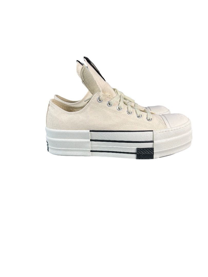 Rick Owens Converse x Rick Owens DRKSHDW DBL DRKSTAR Low Ivory – US 9.5 Size US 9.5 / EU 42-43 - 5 Thumbnail