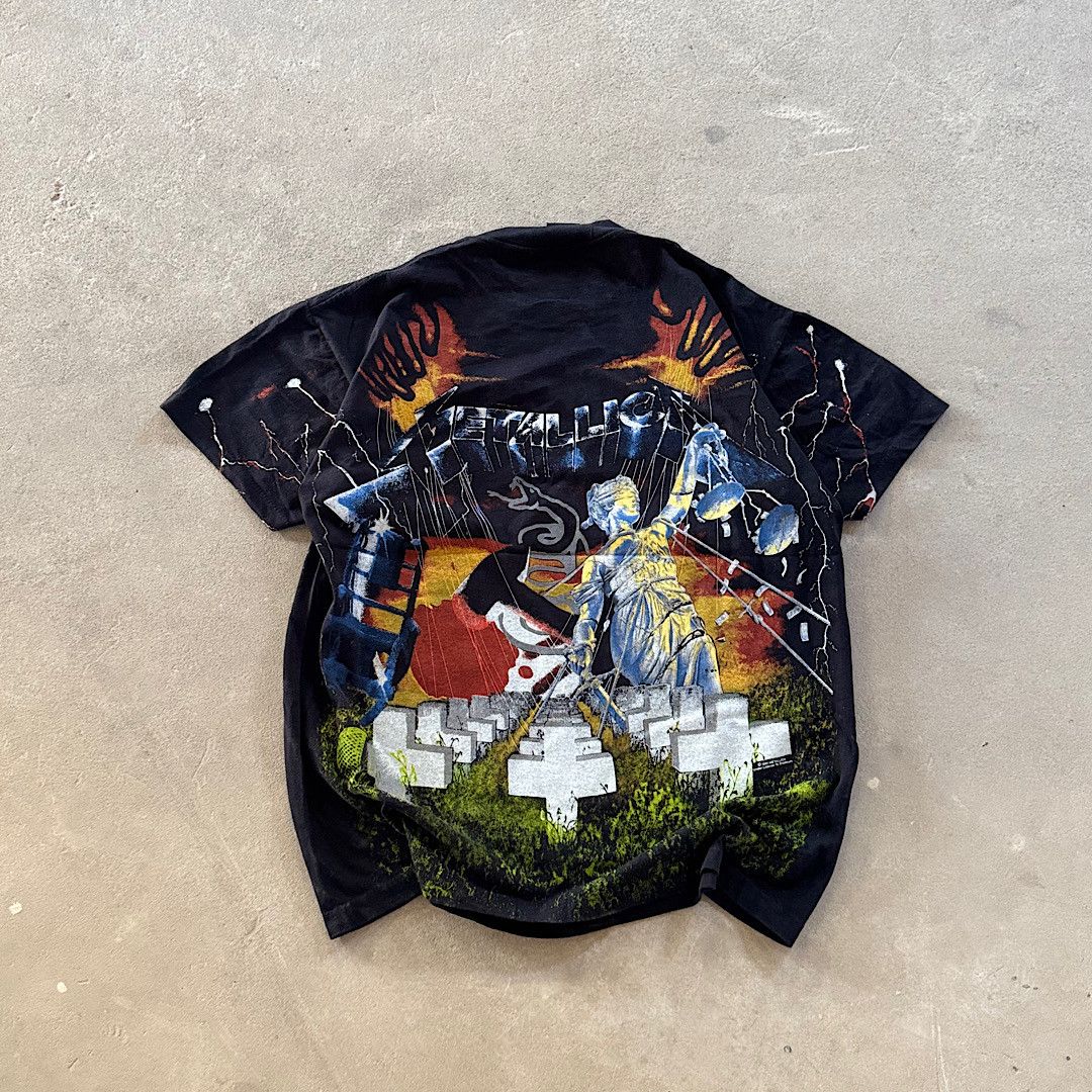 Metallica Vintage 1991 Metallica Wild Oats Master Of Puppets Size US L / EU 52-54 / 3 - 2 Thumbnail