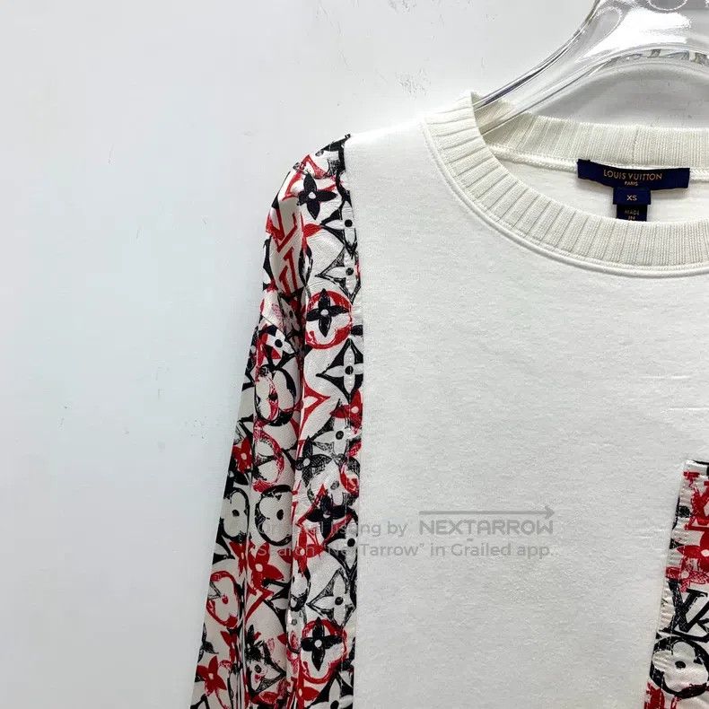 Louis Vuitton Louis Vuitton White pocket logo presbyopic patchwork cotto Size XS / US 0-2 / IT 36-38 - 3 Thumbnail