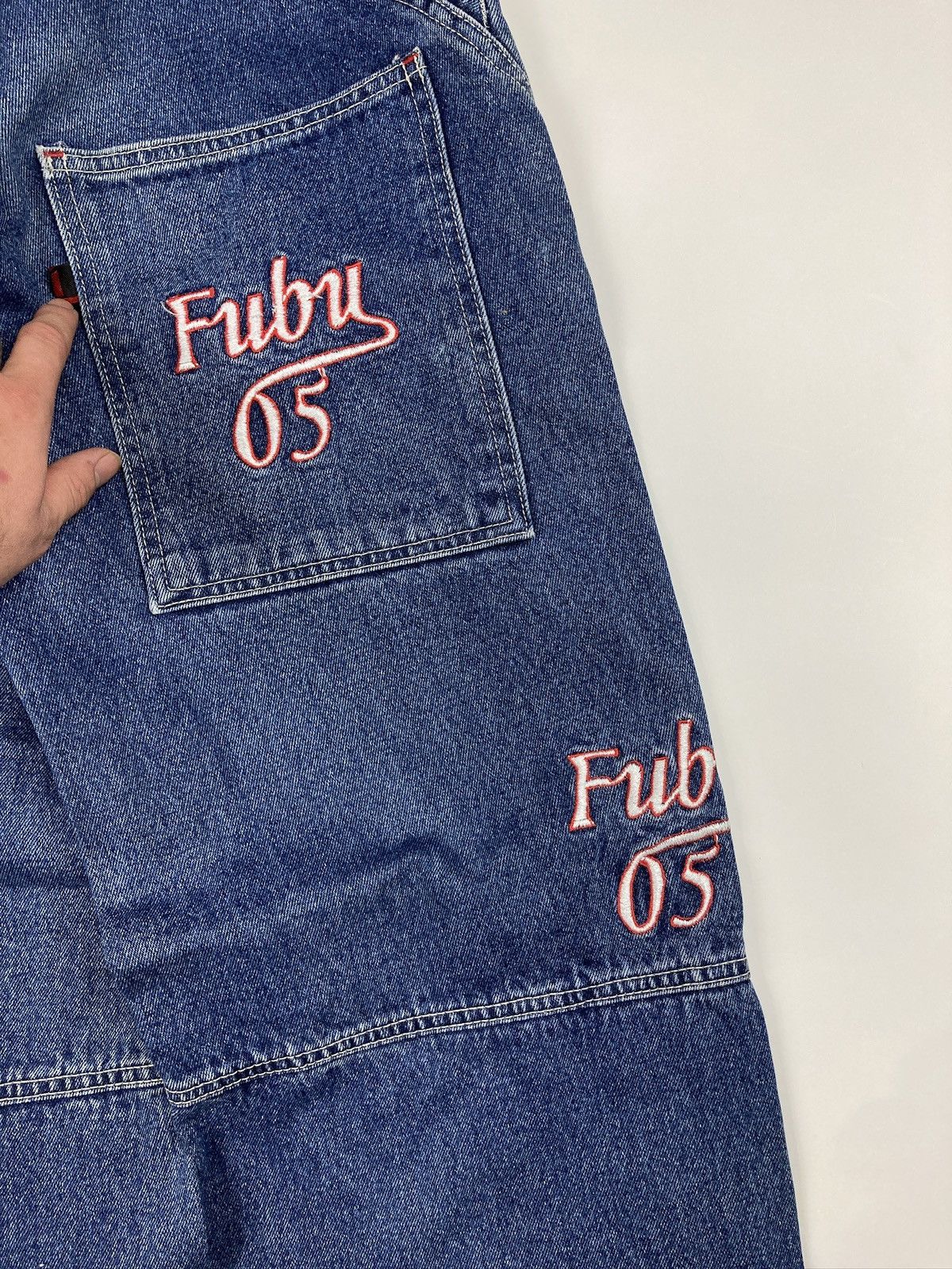 Fubu × JNCO × Vintage Y2k Vintage Fubu carpenter baggy jeans Size US 28 / EU 44 - 5 Thumbnail