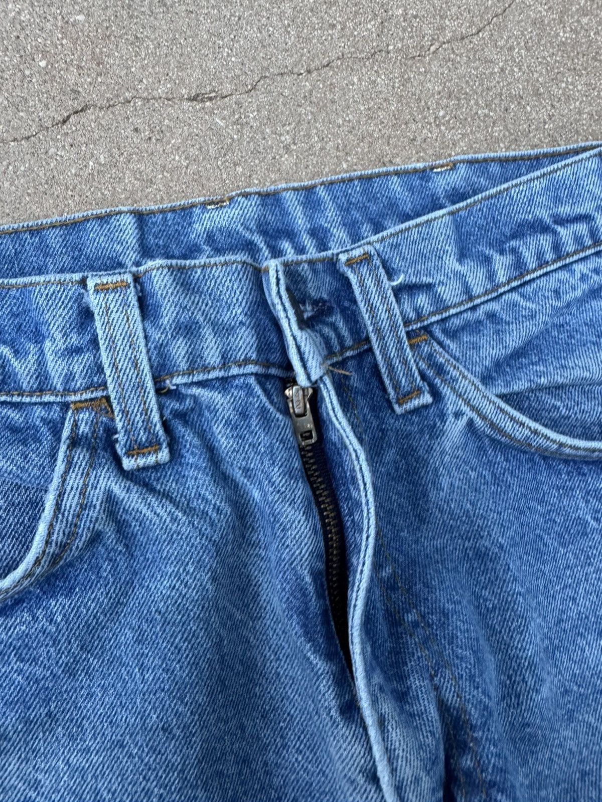 Levi's Vtg 70’s Levi’s 646 Orange Tab Bellbottom Flare Jeans 30x30 Size US 30 / EU 46 - 5 Thumbnail