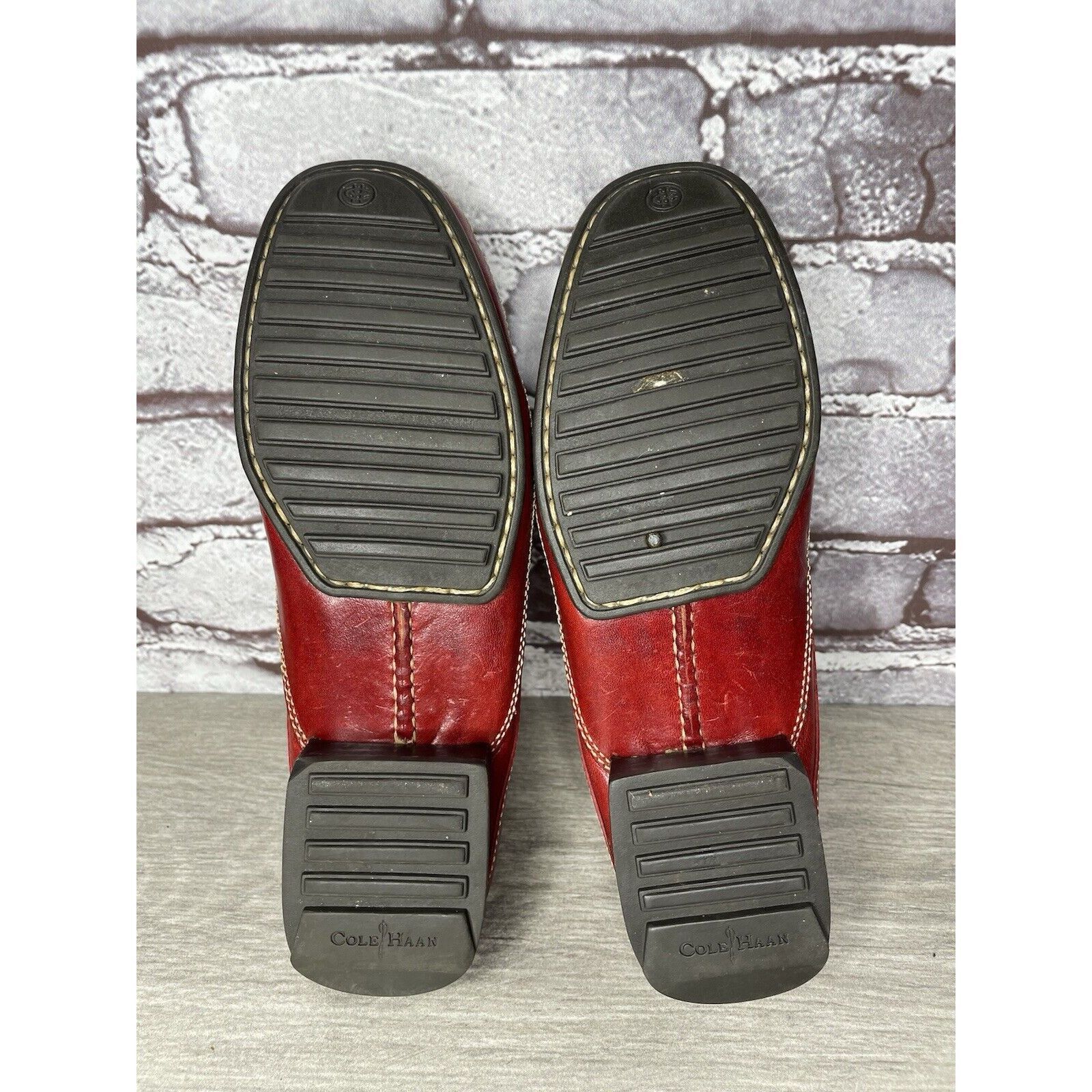 Cole Haan Cole Haan Country Red Leather Strap Mules Shoes Women Sz 6.5 Size US 6.5 / IT 36.5 - 9 Thumbnail