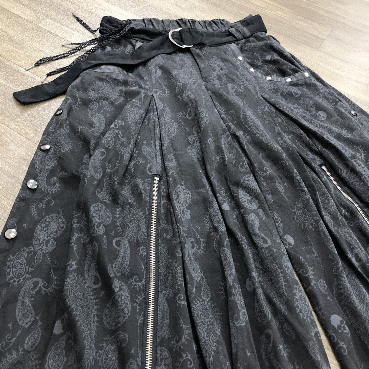 Japanese Brand 2000s Sexpot Revenge Bandana Grunge Punk Bondage Baggy Pants Size US 30 / EU 46 - 7 Thumbnail