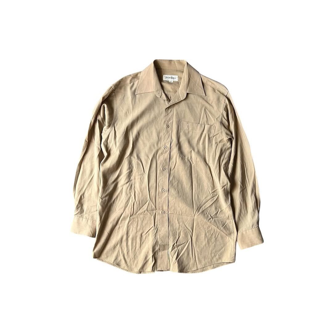 Yves Saint Laurent Yves Saint Laurent Shirt Button Ups Size US L / EU 52-54 / 3 - 1 Thumbnail