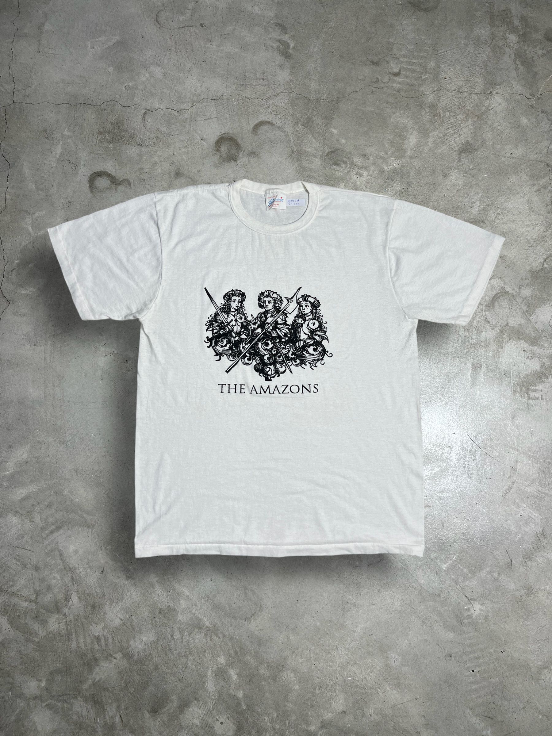 Vintage Vintage 90s The Amazons Female Warrirors Art (L) GTME214 Size US L / EU 52-54 / 3 - 1 Thumbnail