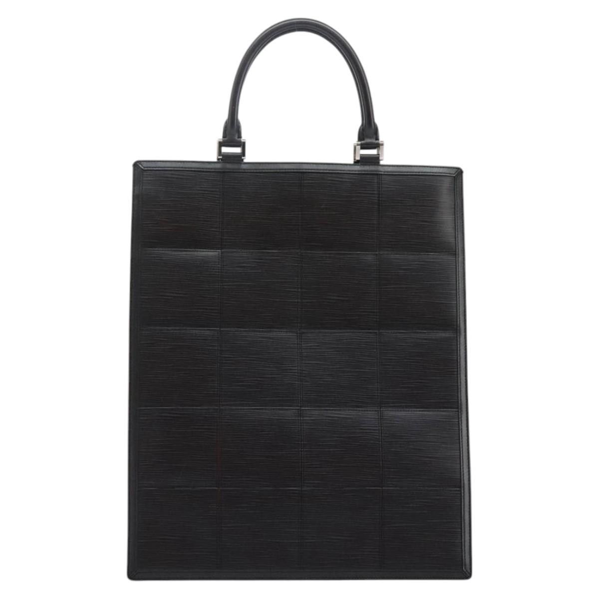 Louis Vuitton Stretch Fizz Black Leather Tote Bag (Pre-Owned) Size ONE SIZE - 1 Thumbnail