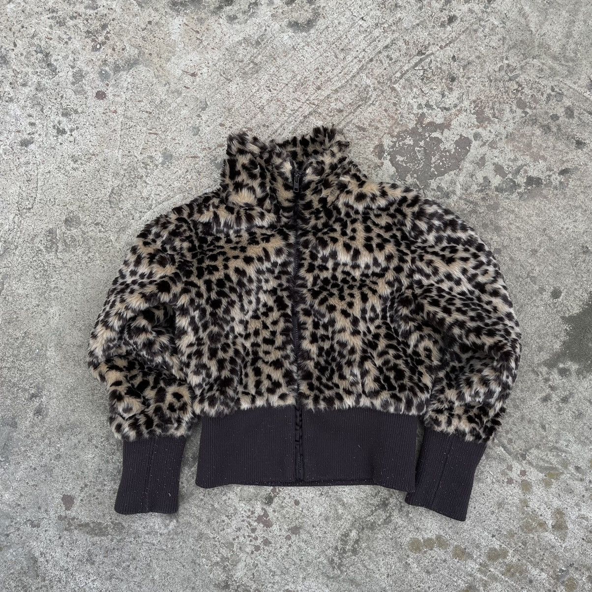 If Six Was Nine × Japanese Brand × Y/Project Vintage Fur Coat Light Jacket Leopard Y2K Japanese Style Size S / US 4 / IT 40 - 1 Thumbnail
