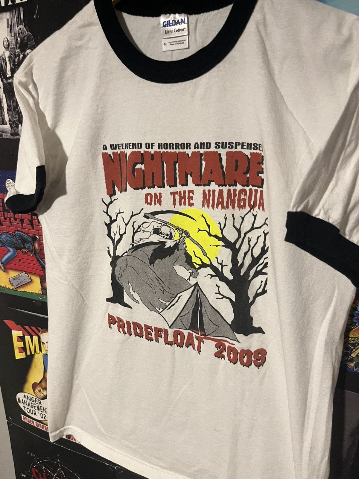 Vintage Vintage Y2K 2009 Nightmare on Niagara Pridefloat shirt Size US M / EU 48-50 / 2 - 2 Thumbnail