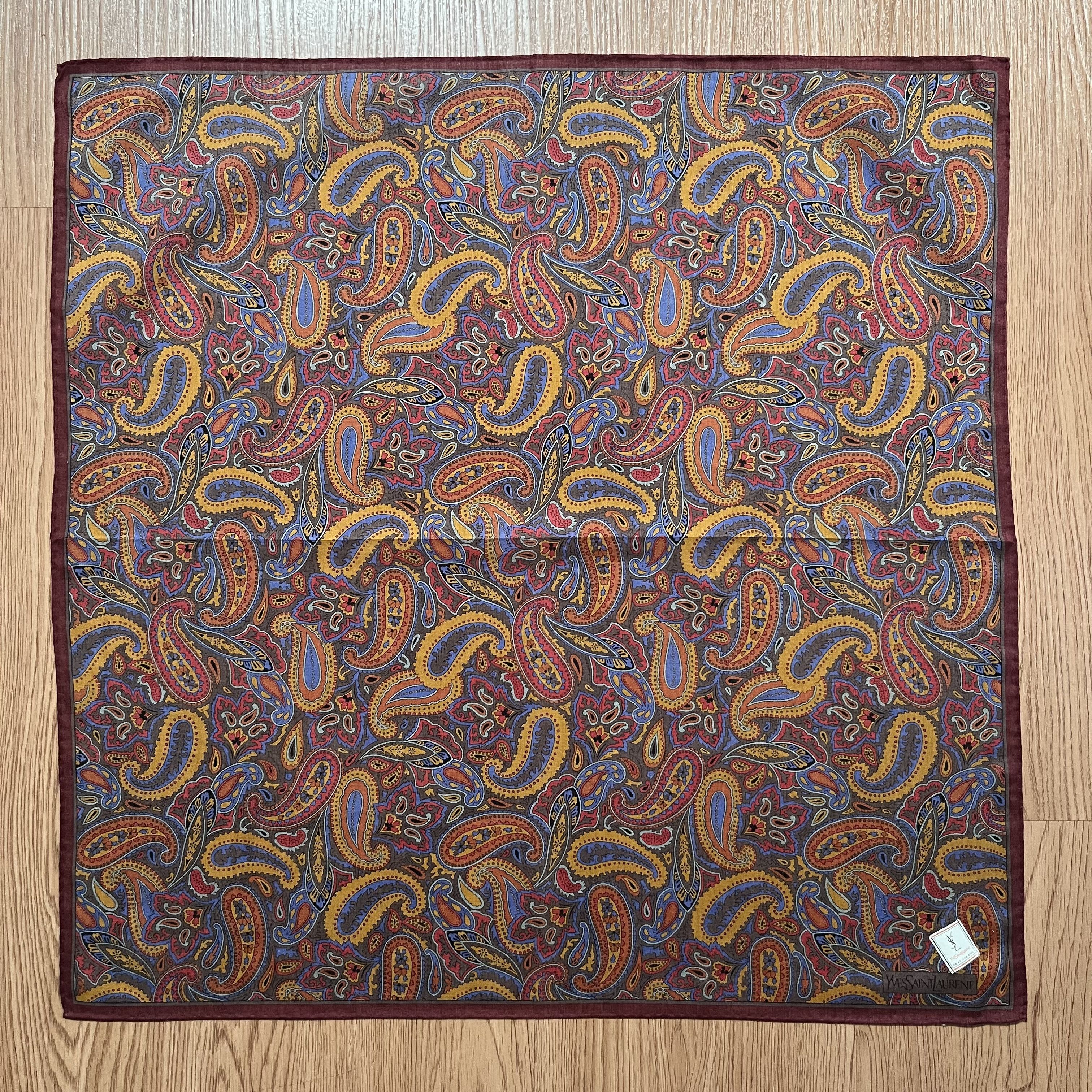 Yves Saint Laurent Vintage Yves Saint Laurent Handkerchief Size ONE SIZE - 1 Thumbnail