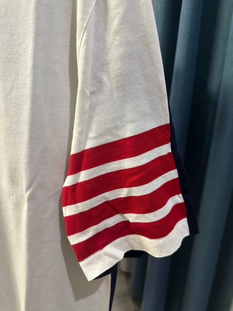 Thom Browne Thom Browne Round collar short sleeves Size US L / EU 52-54 / 3 - 3 Thumbnail