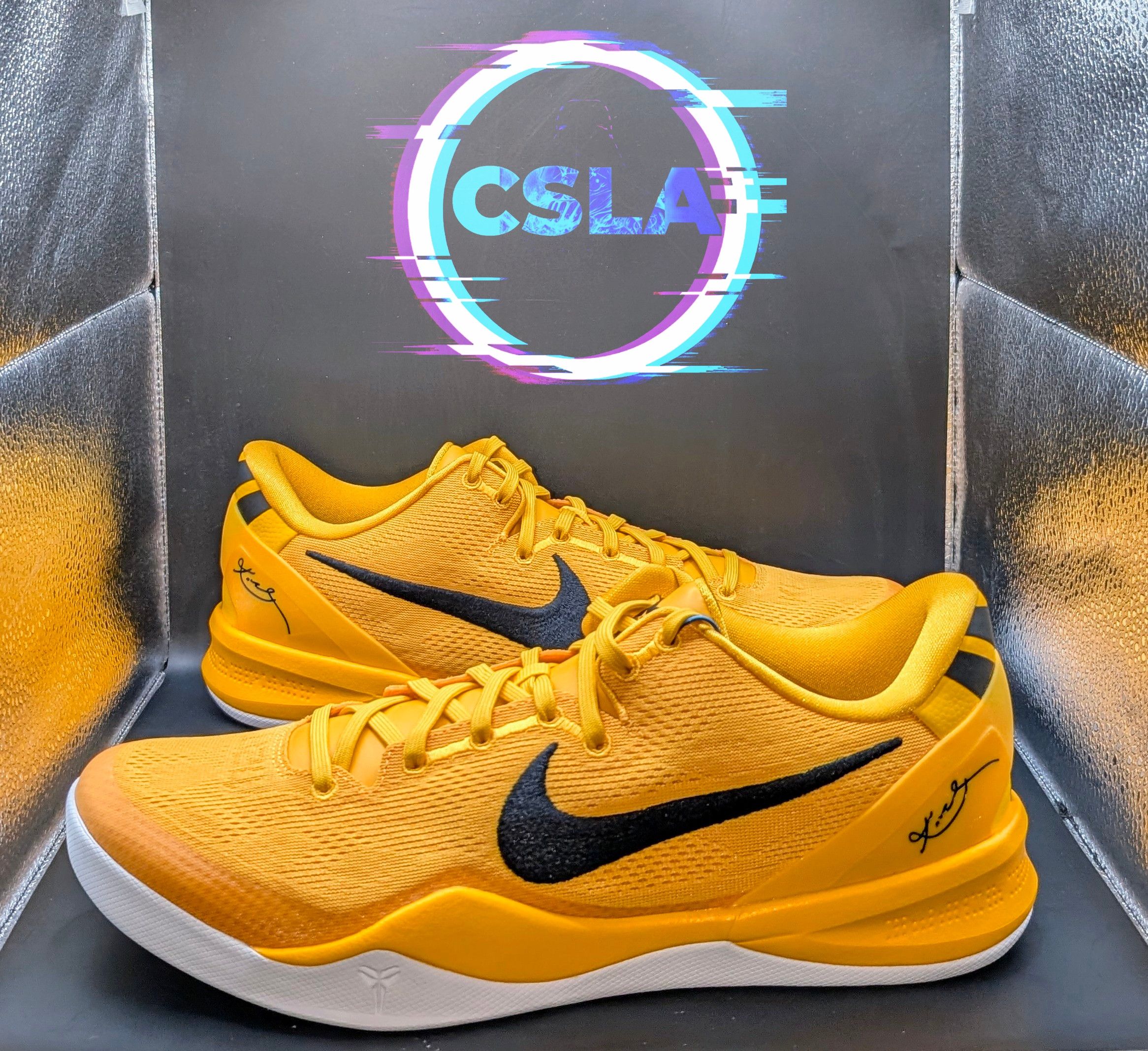 Nike Nike Kobe 8 Protro TB University Gold PE (Unreleased) Size US 13 / EU 46 - 1 Thumbnail