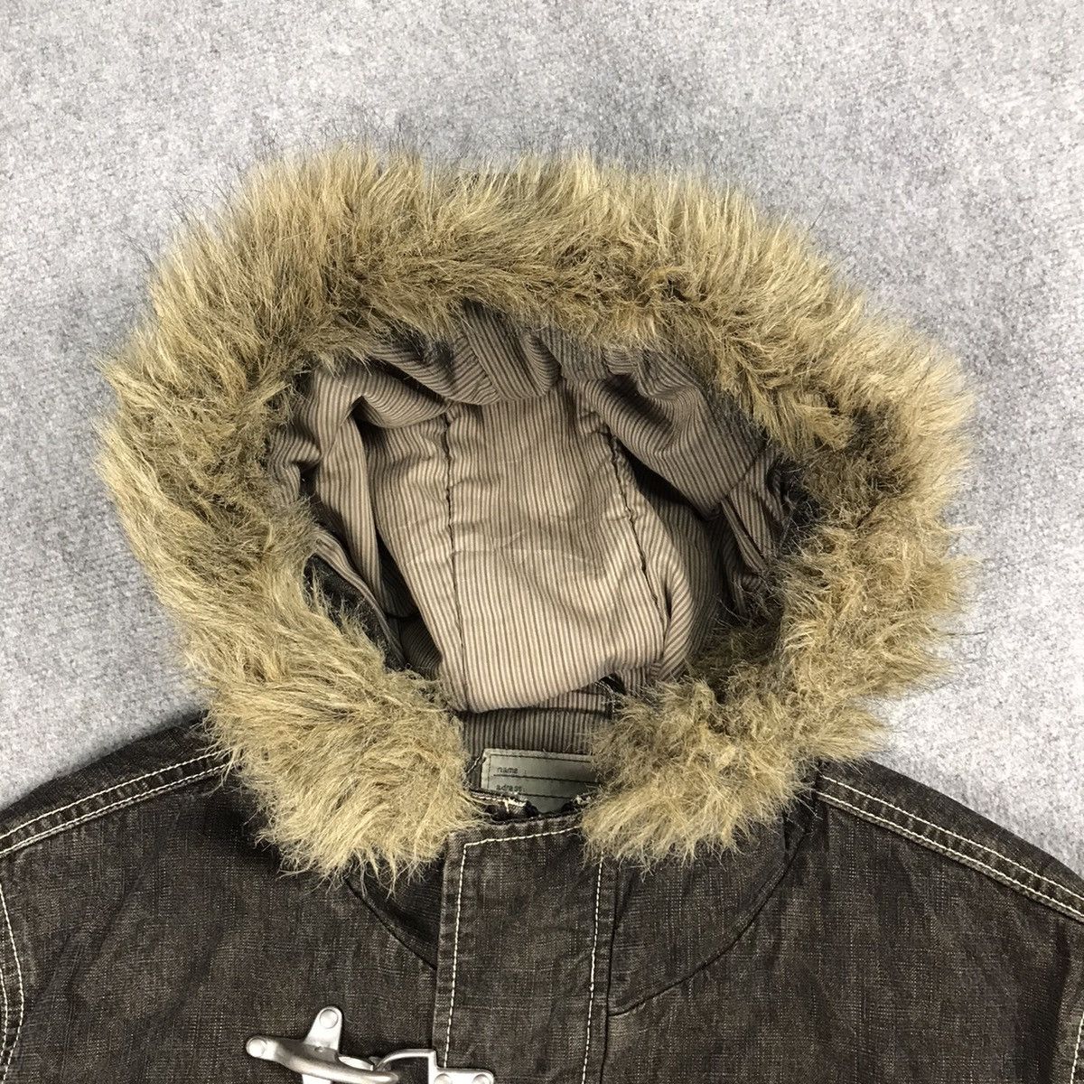 If Six Was Nine × Japanese Brand × Le Grande Bleu (L.G.B.) JAPAN STYLE ALLIX DESIGN FUR HOODIES SKULL JACKET Size US L / EU 52-54 / 3 - 9 Thumbnail