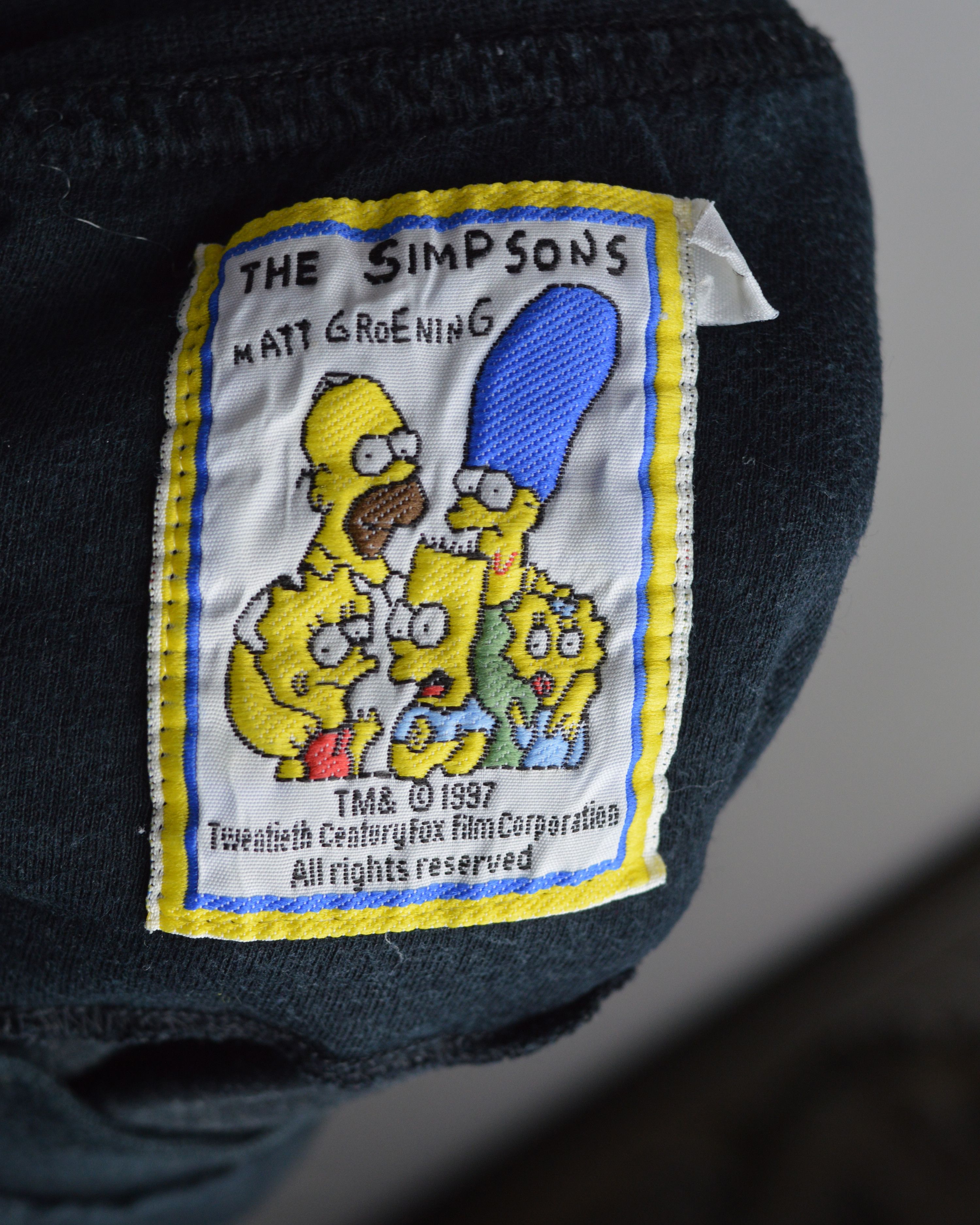 The Simpsons × Vintage Vintage The Simpsons Homer Couch Potato 1997 t shirt Size US L / EU 52-54 / 3 - 8 Thumbnail