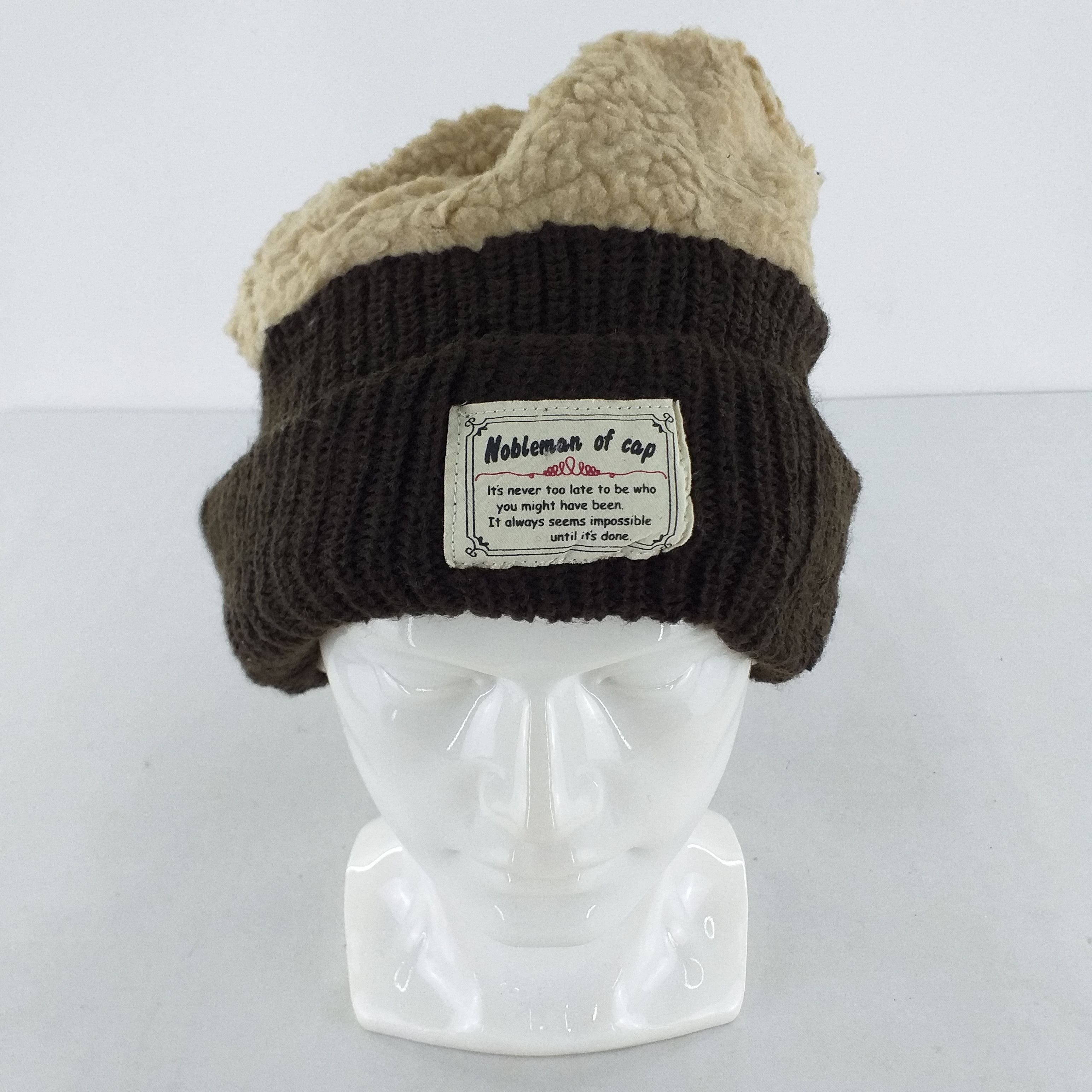Japanese Brand Nobleman of Cap Snow Cap Hat Beanie -BN466 Size ONE SIZE - 1 Thumbnail