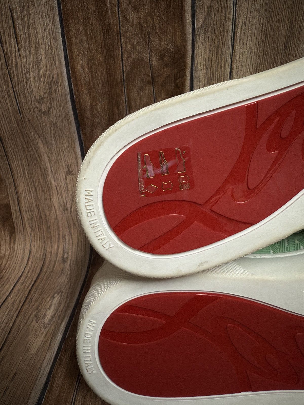 Christian Louboutin Rantulow Orlato CL monogram sneaker Size US 10.5 / EU 43-44 - 20 Thumbnail