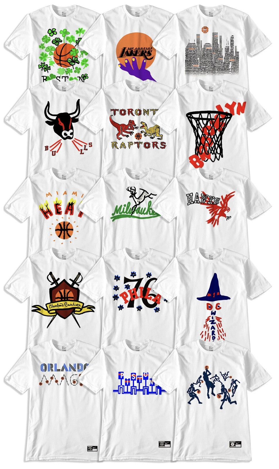 Nike Nike X Filip Pagowski Rare NY Knicks Tee Size US M / EU 48-50 / 2 - 7 Thumbnail