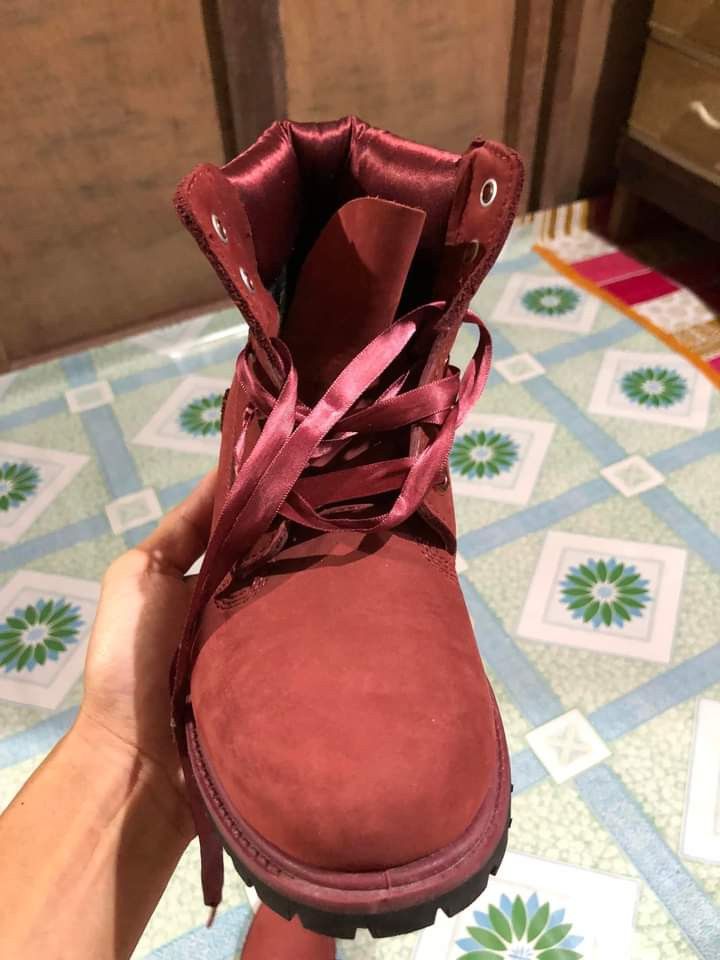Timberland Timberland Boots Maroon Size US 7 / IT 37 - 1 Thumbnail