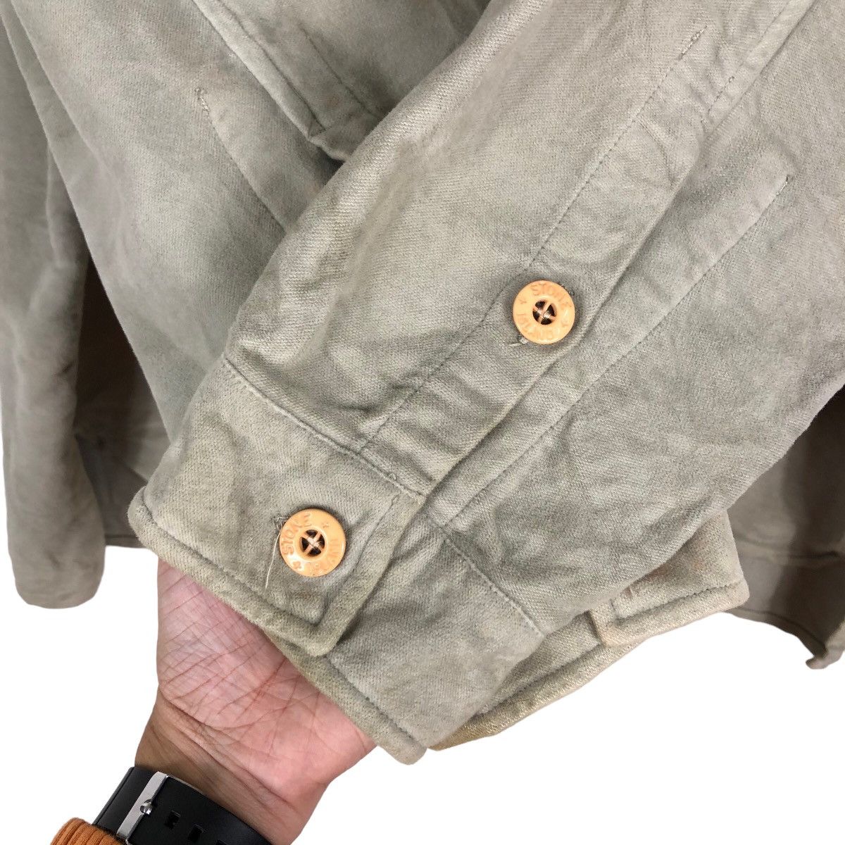 Stone Island 🔥90’s Vintage Stone Island Shirt Jacket Worker Size US M / EU 48-50 / 2 - 12 Thumbnail