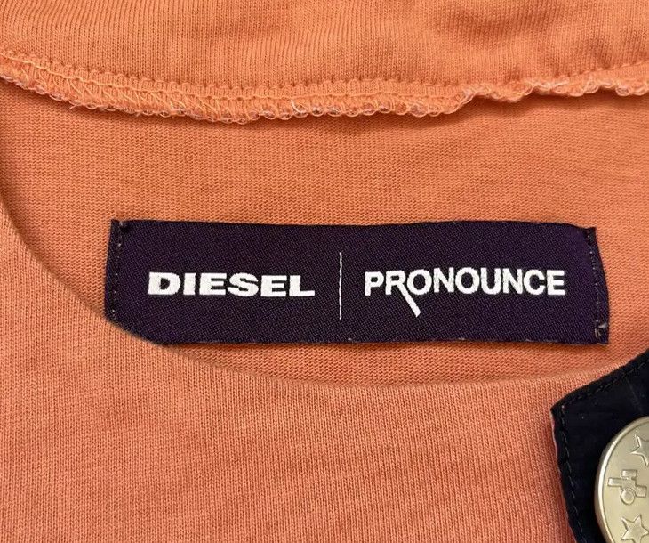 Diesel Brand New! Diesel X Pronounce - Luxury T-Shirt - Large Size US L / EU 52-54 / 3 - 3 Thumbnail