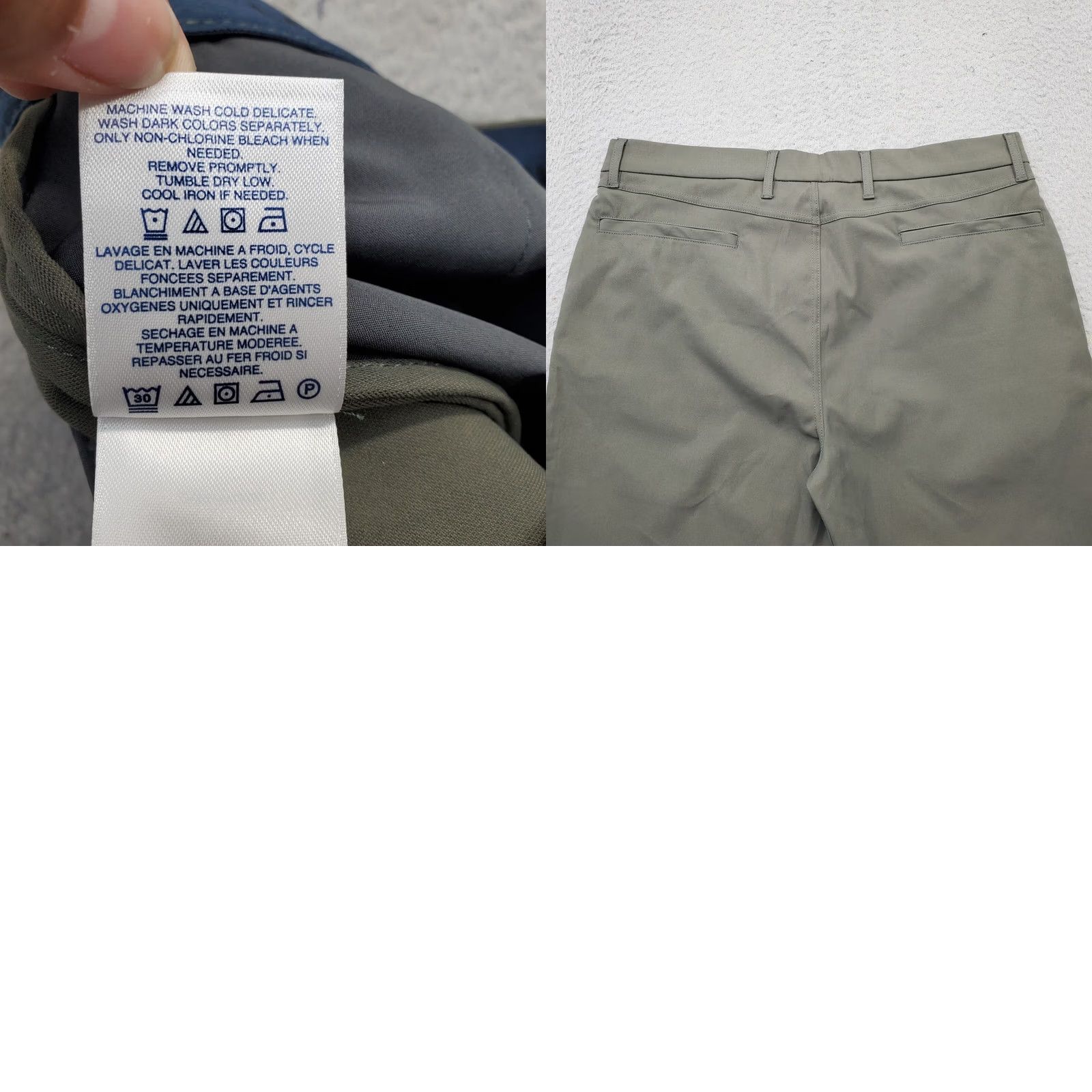 Lands' End Lands' End Men Green 37 Straight Leg Pants Dress Pants Regular Size: Mens Size 37: Green: Moisture Control: Preppy, Solid, Flat Front, Pockets, Sl... Size US 37 - 8 Thumbnail