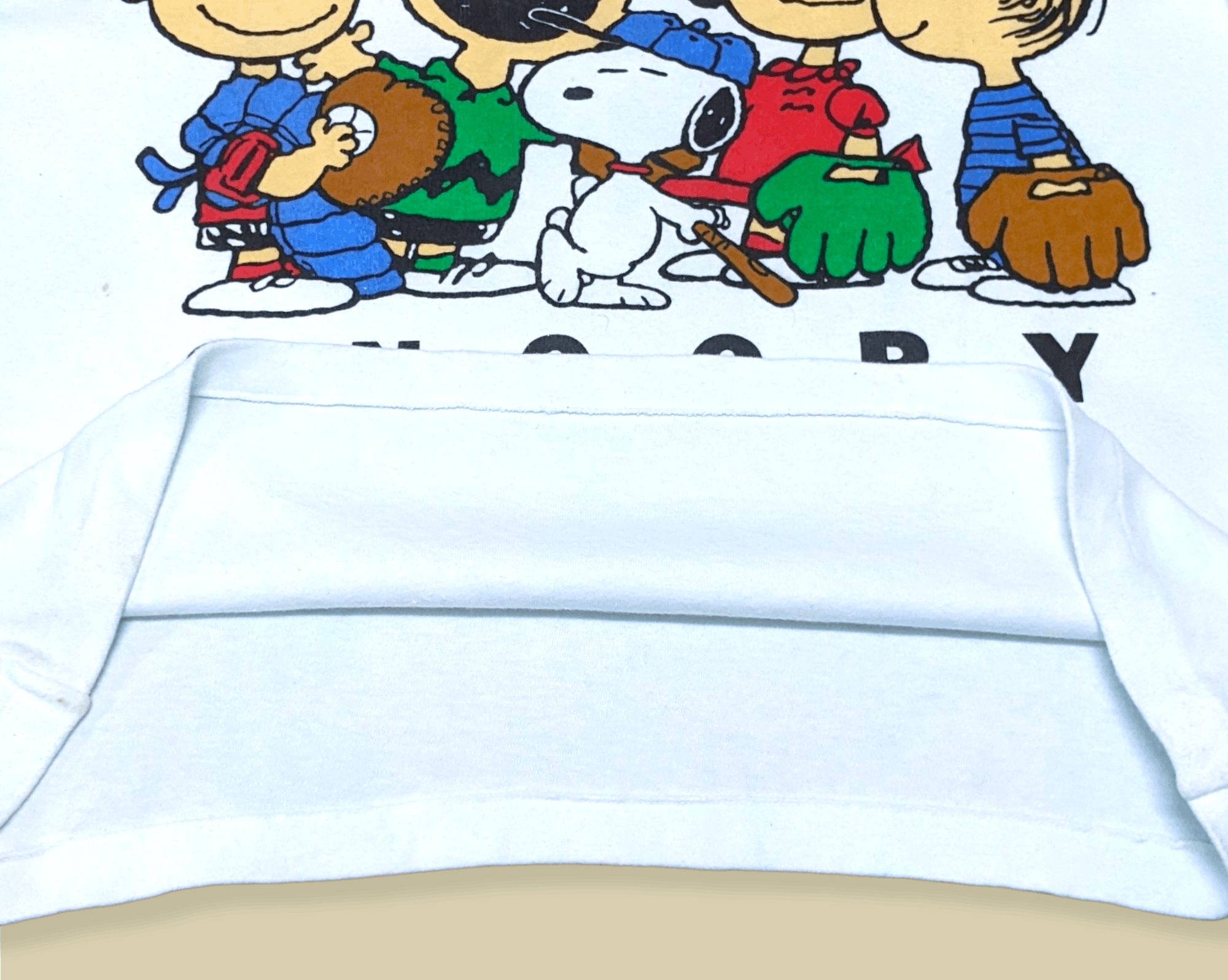 Cartoon Network × Peanuts × Vintage Vintage 70s Peanuts Snoopy Baseball Team Longsleeve T shirt Size US M / EU 48-50 / 2 - 9 Thumbnail