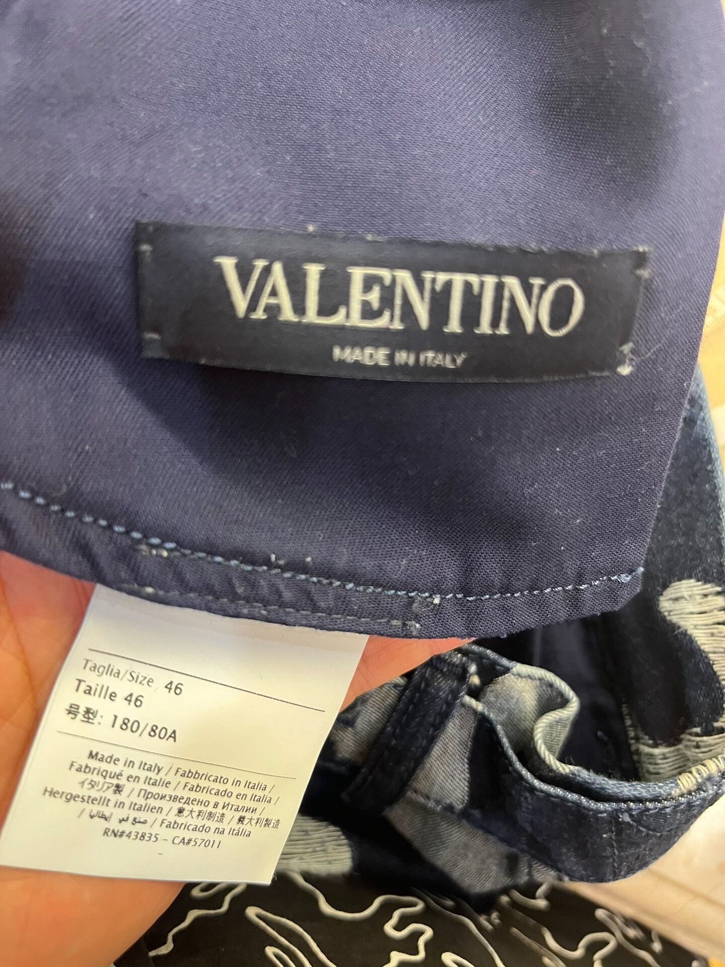 Valentino Valentino Camouflage Wide-Leg Cargo Jeans Size US 30 / EU 46 - 6 Thumbnail