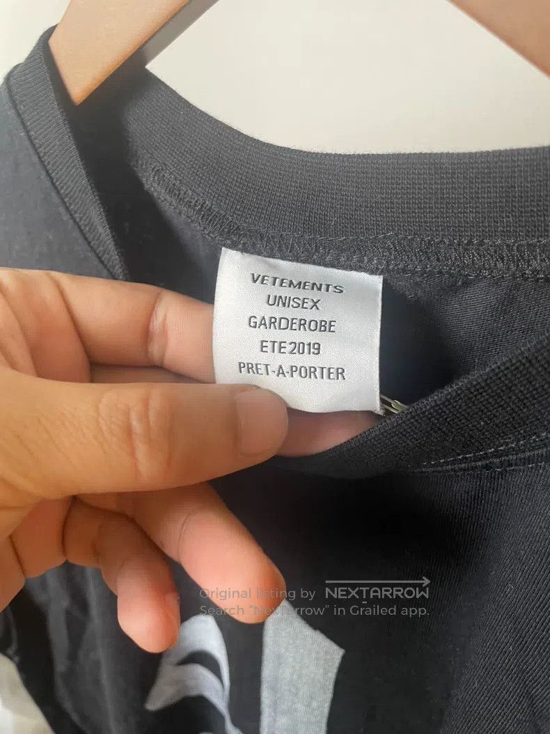 Vetements Vetements Cow Letter Printed T-Shirt Size US M / EU 48-50 / 2 - 3 Thumbnail