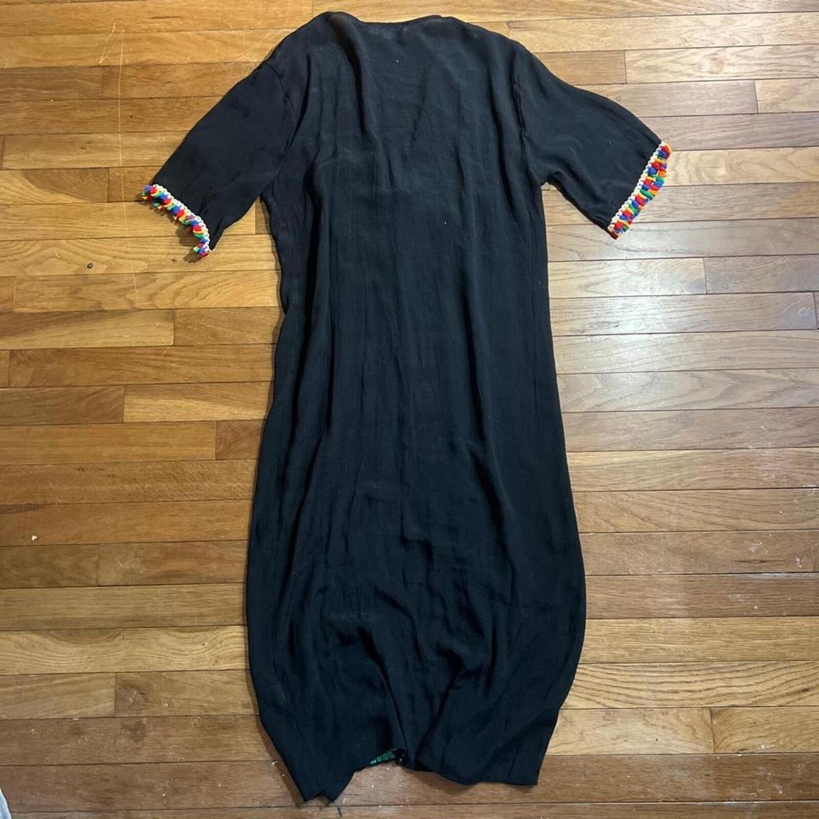 Other Rebellion black boho crochet kimono cardigan Size S / US 4 / IT 40 - 6 Thumbnail