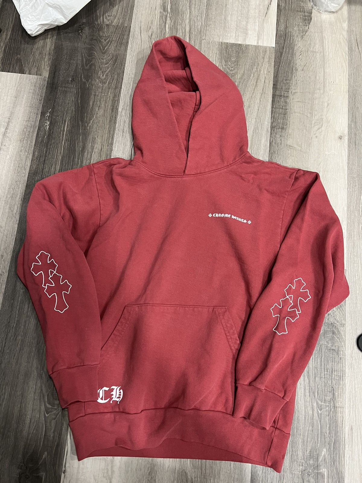 Chrome Hearts Drake Hoodie Red | Grailed