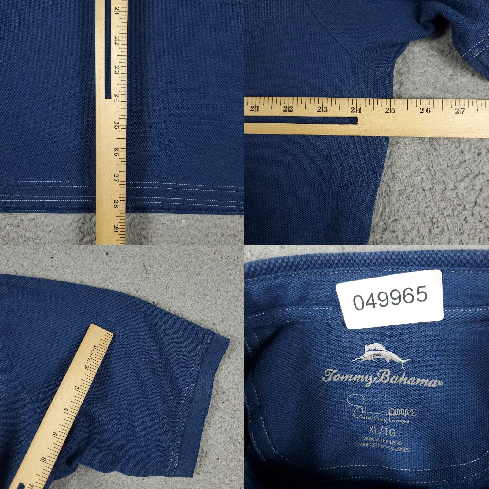 Tommy Bahama Tommy Bahama Polo Shirt Mens XL Blue Casual Short Sleeve Polo Shirt Casual Colorful Modern Preppy Sports Mens Size US XL / EU 56 / 4 - 8 Thumbnail