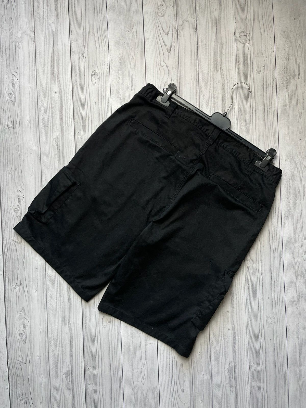 Mercedes-Benz × Vintage Vintage Mercedes Benz cargo shorts black pockets workwear 38 Size US 38 / EU 54 - 10 Thumbnail