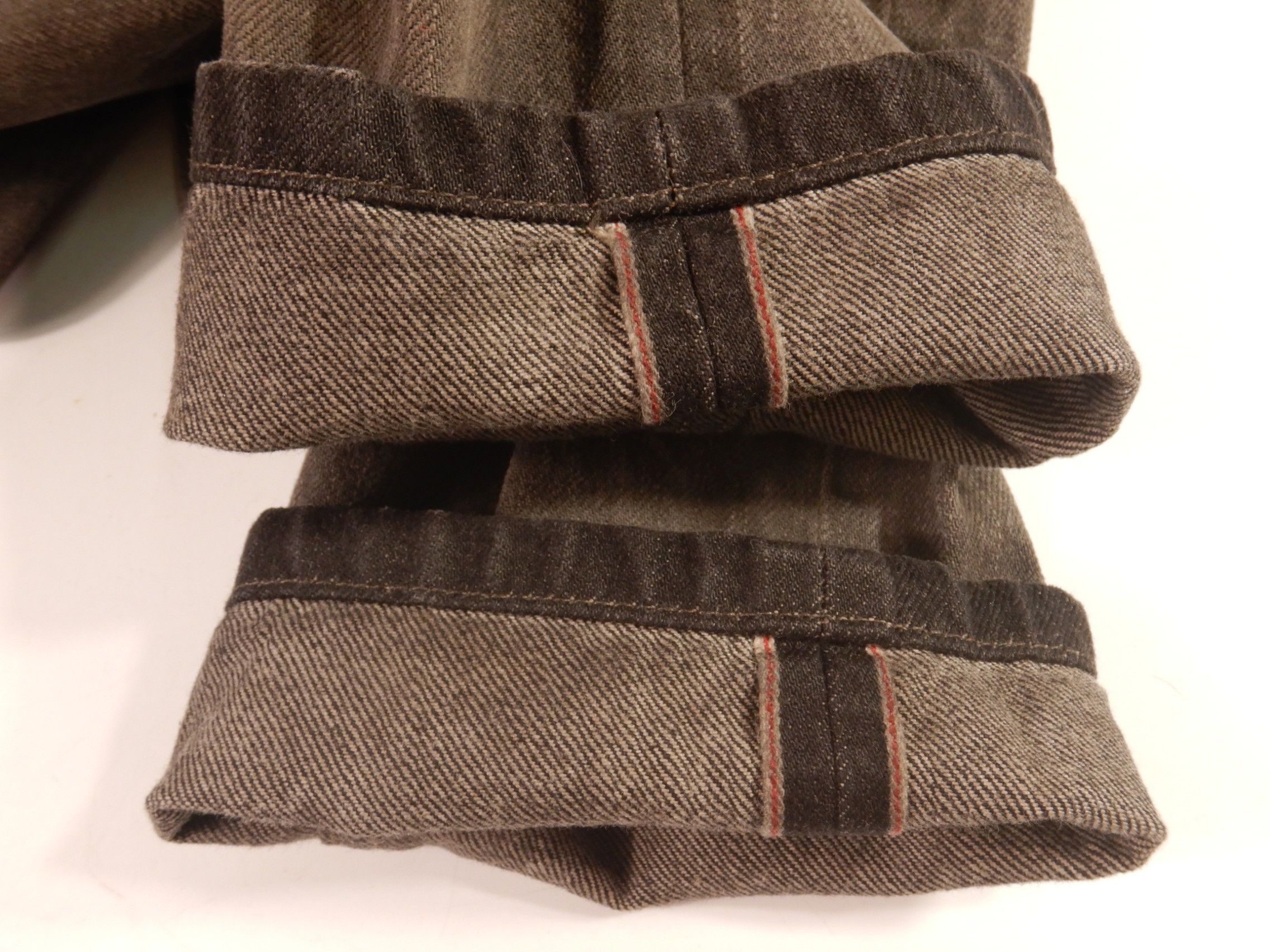 Rick Owens Drkshdw Rick Owens DRKSHDW F/W 15 Sphinx Cut Denim Selvedge Jeans Size US 26 / EU 42 - 4 Thumbnail
