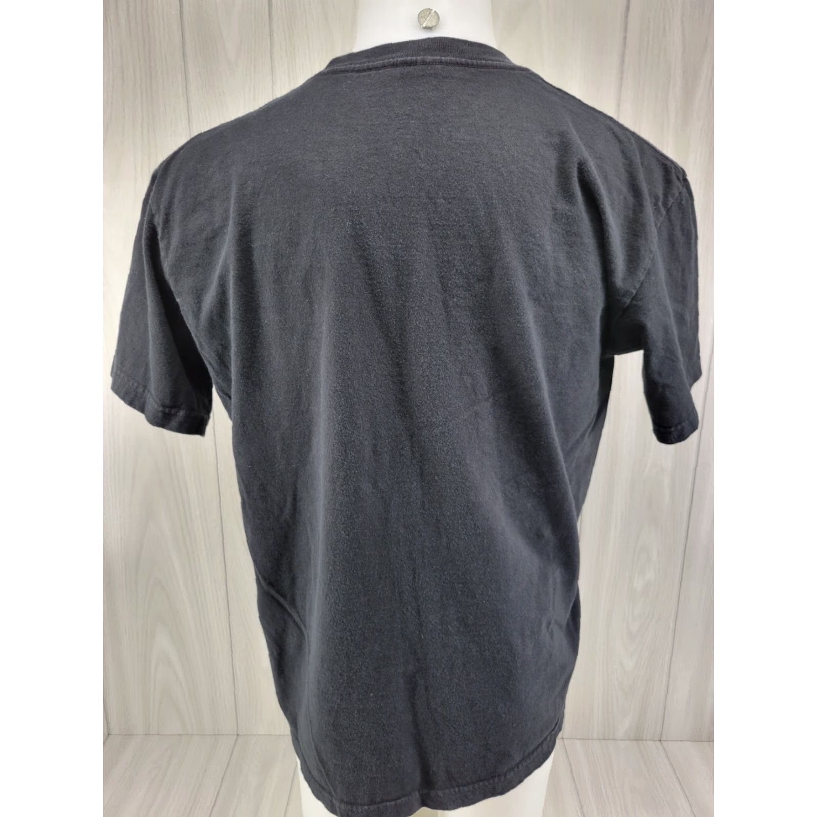 Tommy Hilfiger VINTAGE Tommy Hilfiger Denim Tee Embossed Size Medium Navy Crew Neck Short Sleeve Mens T-Shirt Size US M / EU 48-50 / 2 - 6 Thumbnail