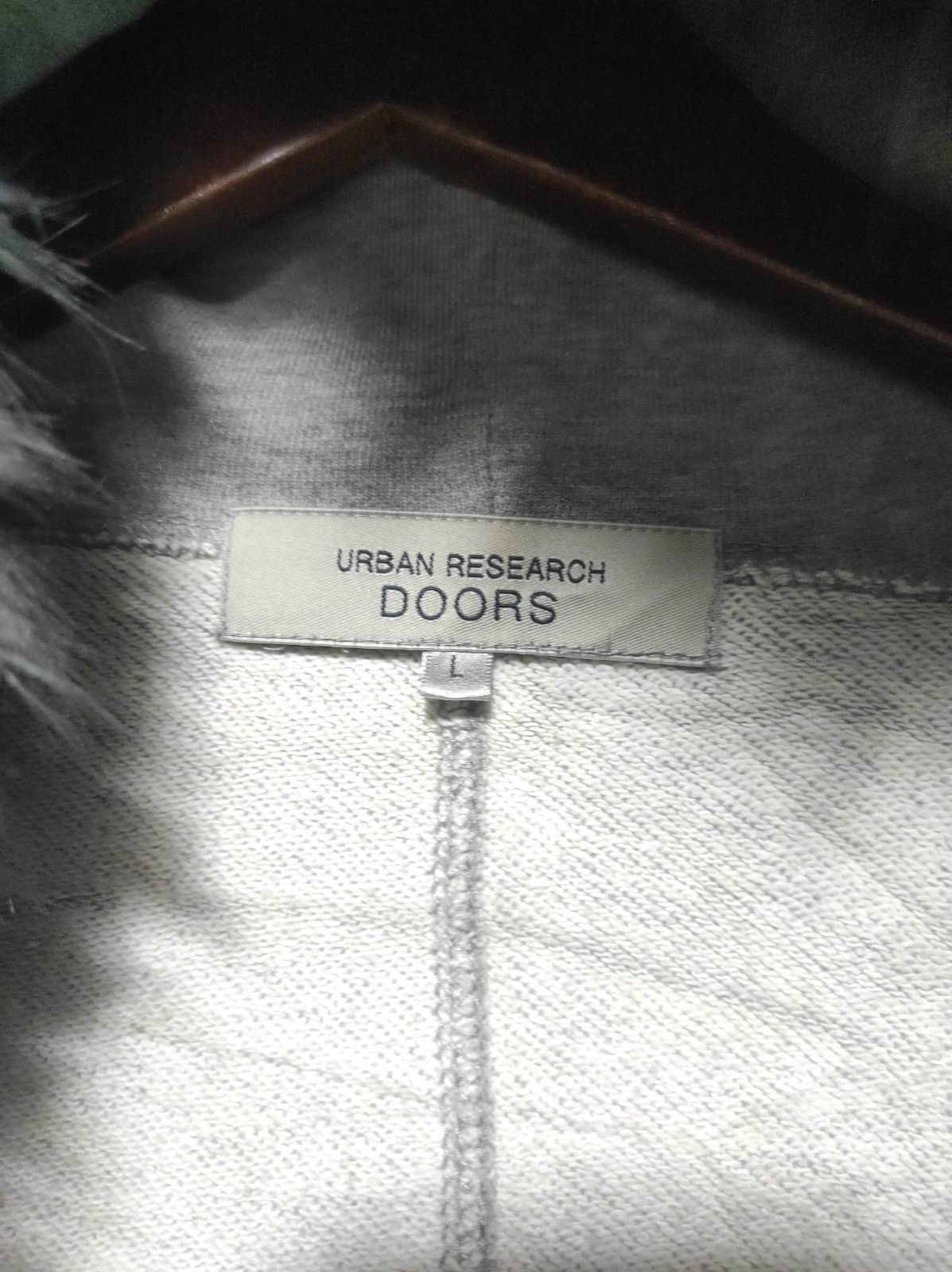 URBAN RESEARCH DOORS Urban Research Doors zip fur hoodie ifsix LGB style Size US L / EU 52-54 / 3 - 9 Thumbnail