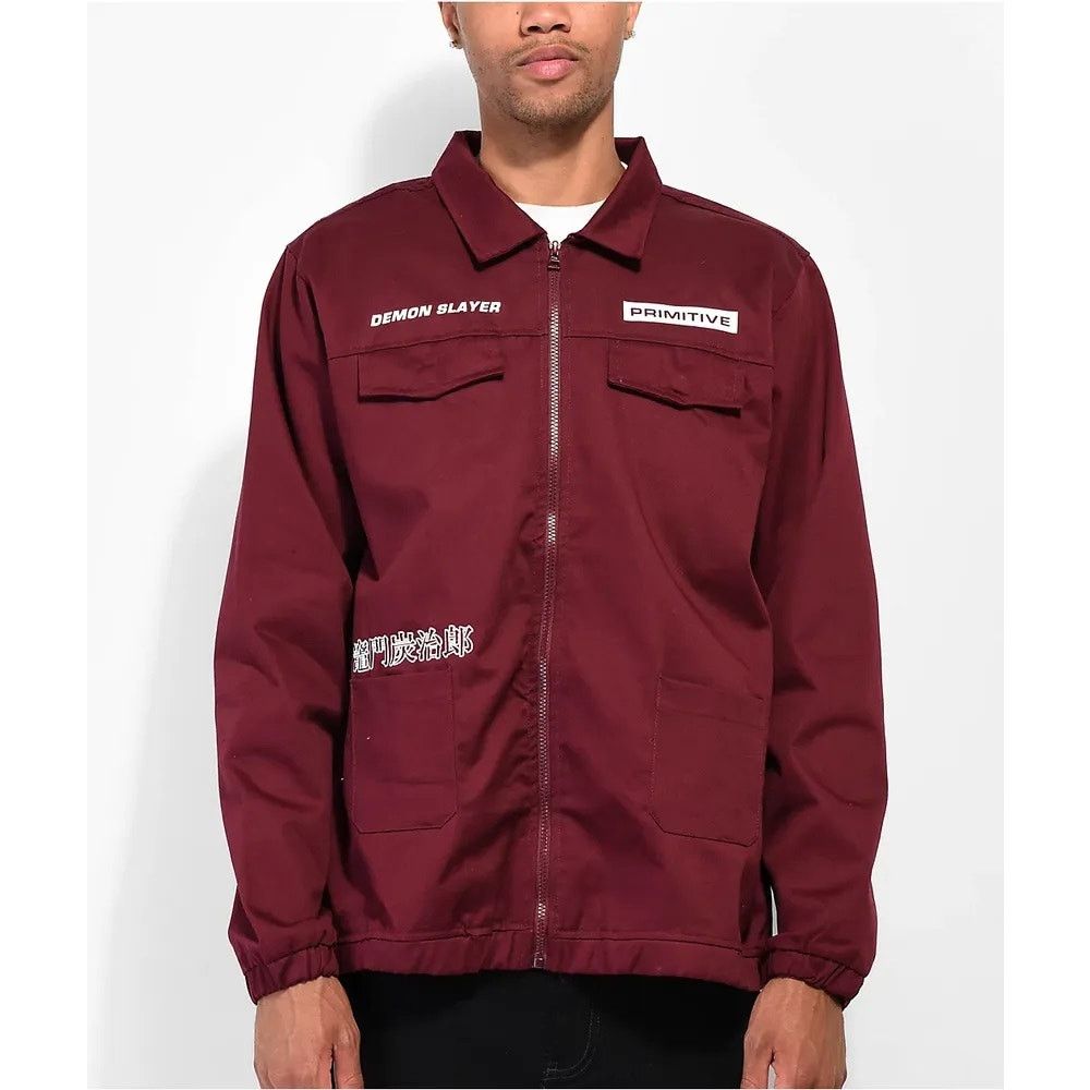 Primitive Men's X Demon Slayer Tanjiro Kamado Utility Jacket