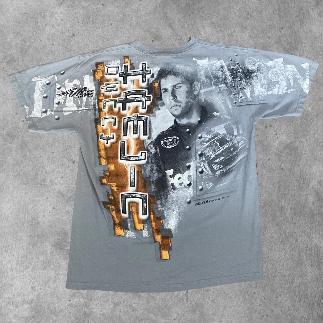 Chase Authentics Denny Hamlin NASCAR All Over Print Tee Size US M / EU 48-50 / 2 - 2 Thumbnail