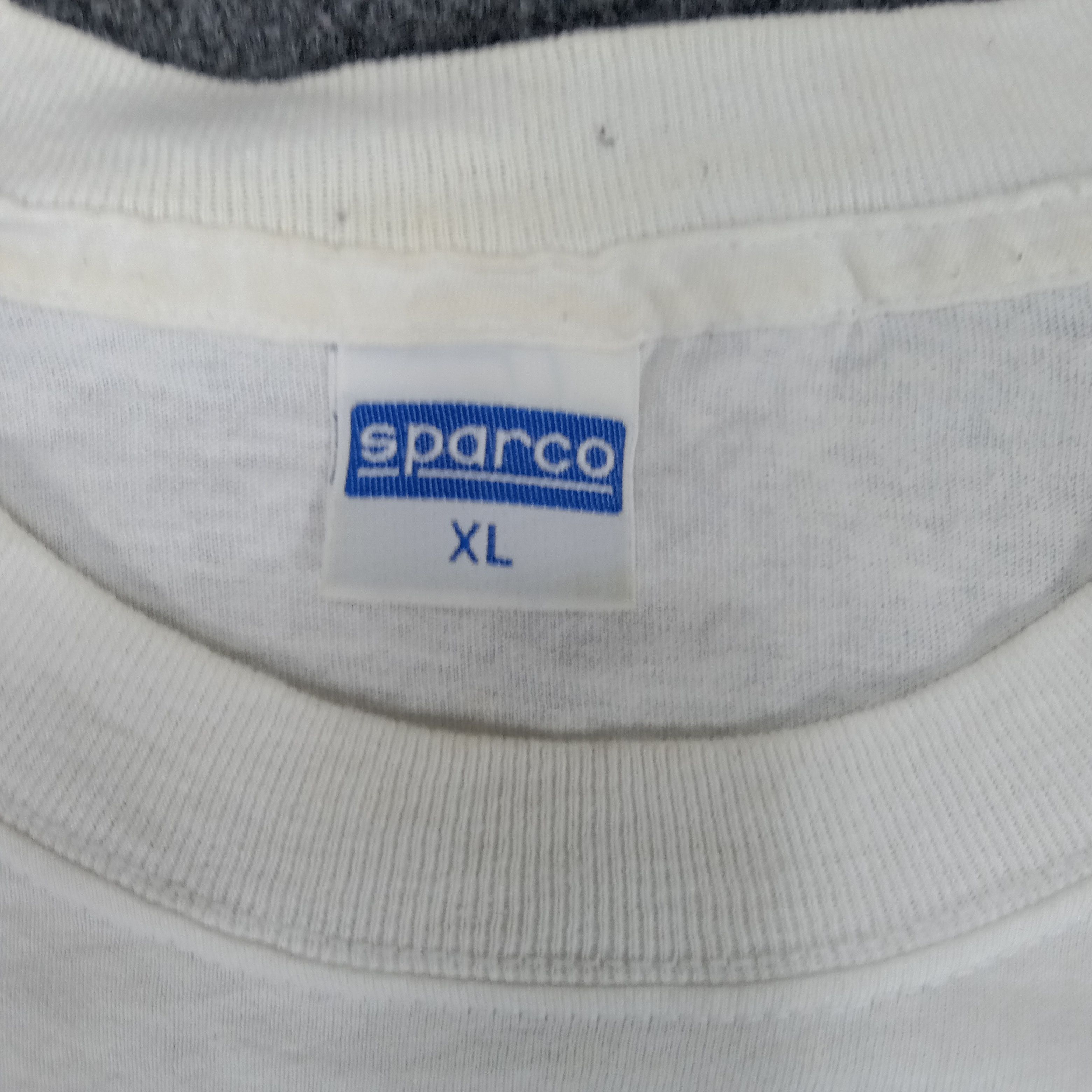 Vintage Sparco Formula One Team Racing Circuit Tshirt Size US XXL / EU 58 / 5 - 4 Thumbnail