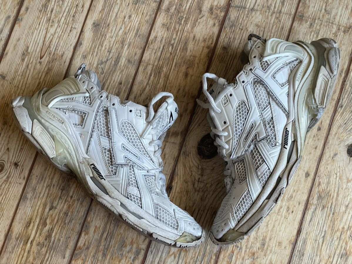 Balenciaga Balenciaga runner white Size US 9.5 / EU 42-43 - 6 Thumbnail