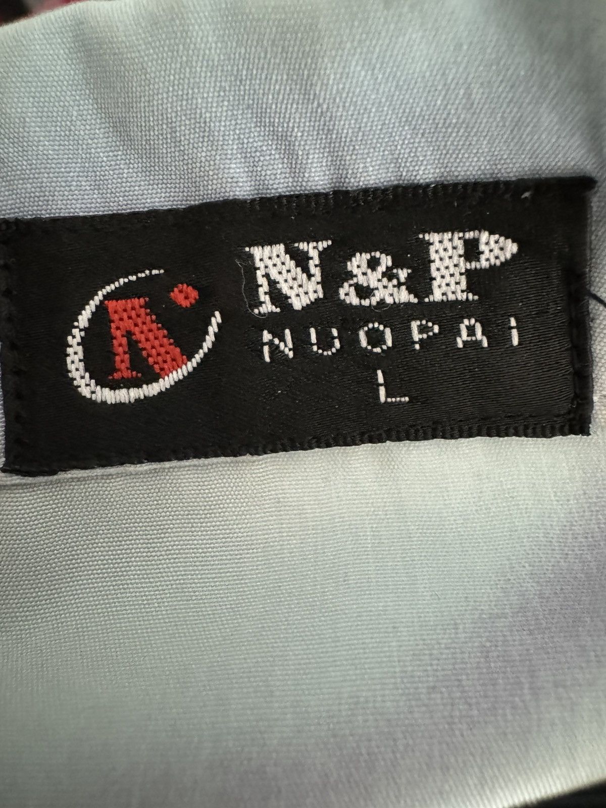 Japanese Brand Vintage Nuopai Shirt Size US L / EU 52-54 / 3 - 4 Thumbnail