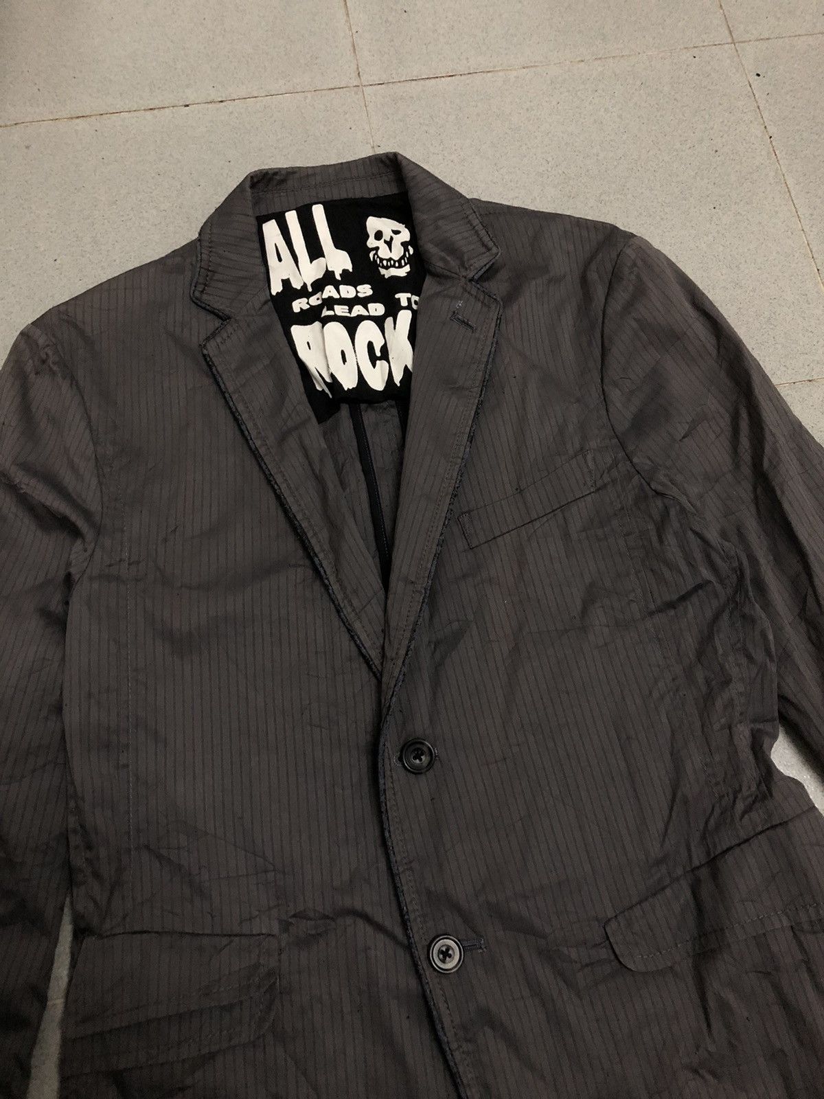 Japanese Brand × PPFM × Vintage Vintage PPFM all road lead to rock blazer coat Size US L / EU 52-54 / 3 - 2 Thumbnail