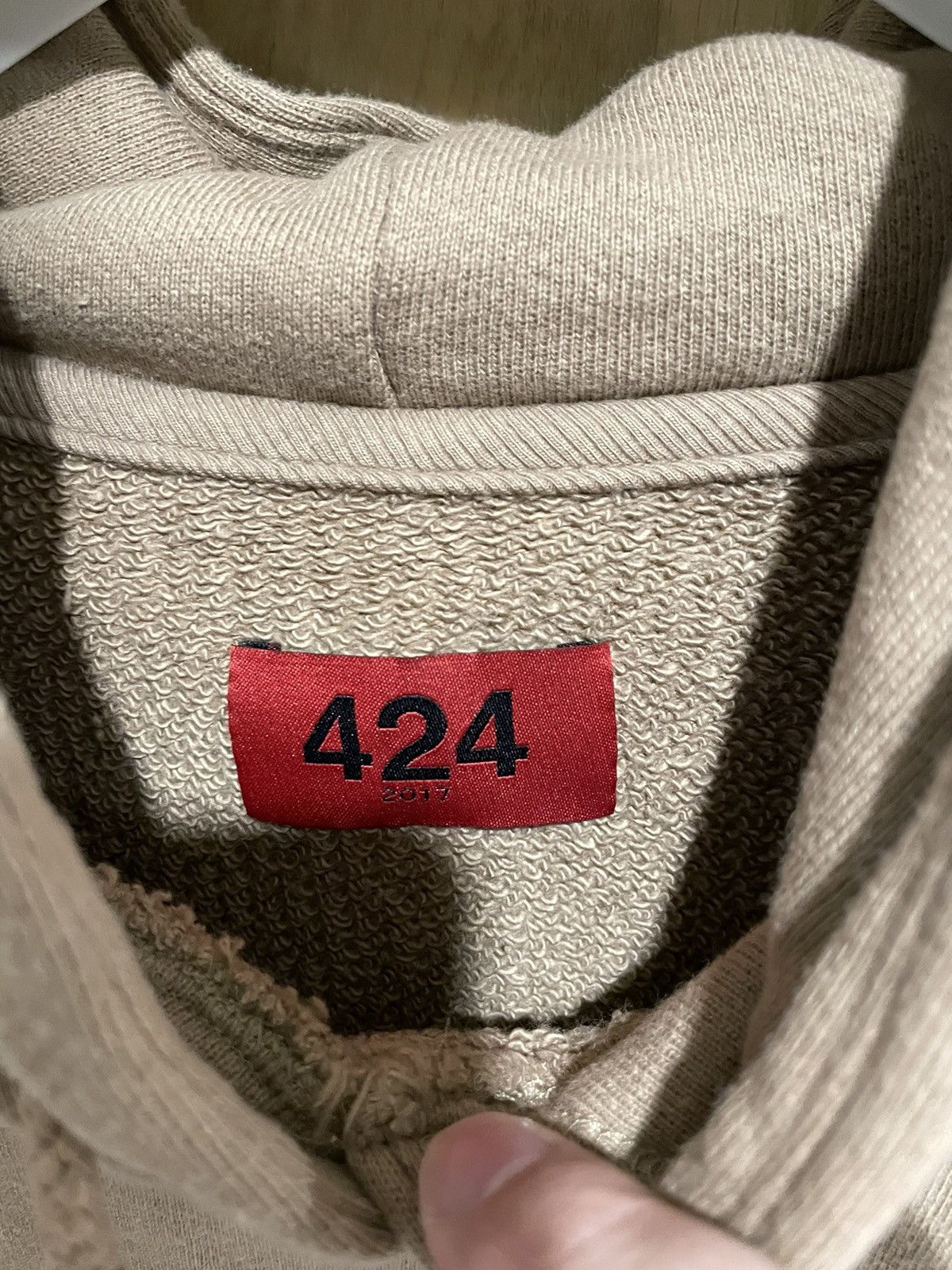 424 424 ON FAIRFAX “box logo” Hoodies Size US S / EU 44-46 / 1 - 4 Thumbnail