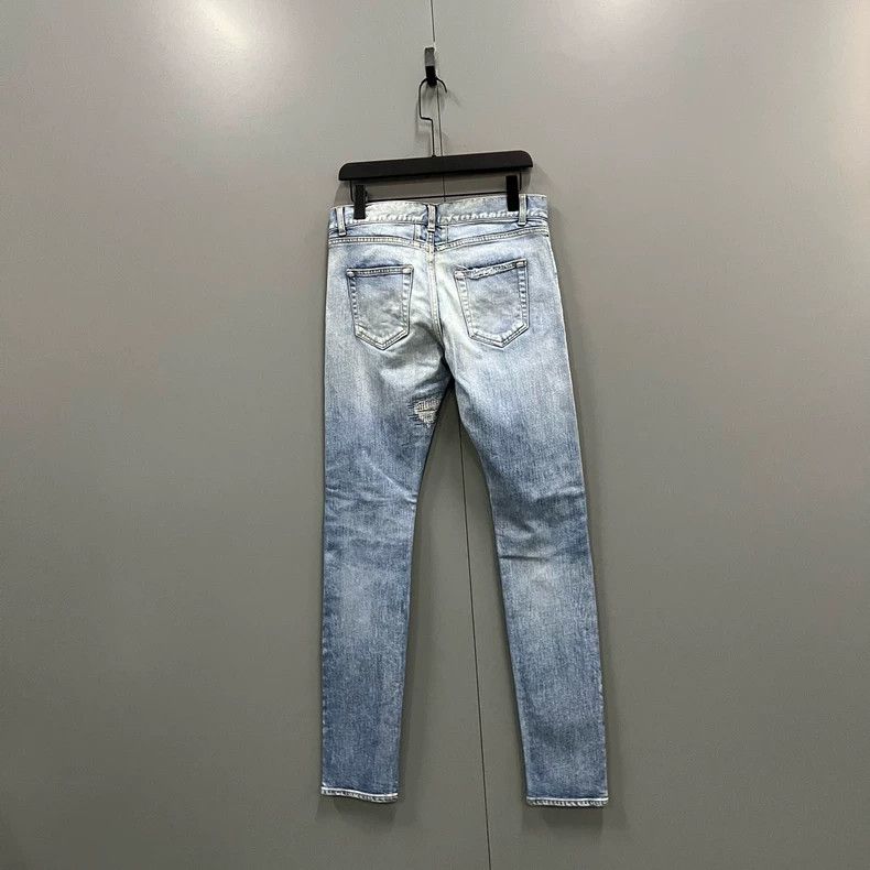 Saint Laurent Paris Saint Laurent ParisWashed Slimming Jeans 2504-Nextarrow Size US 30 / EU 46 - 2 Thumbnail