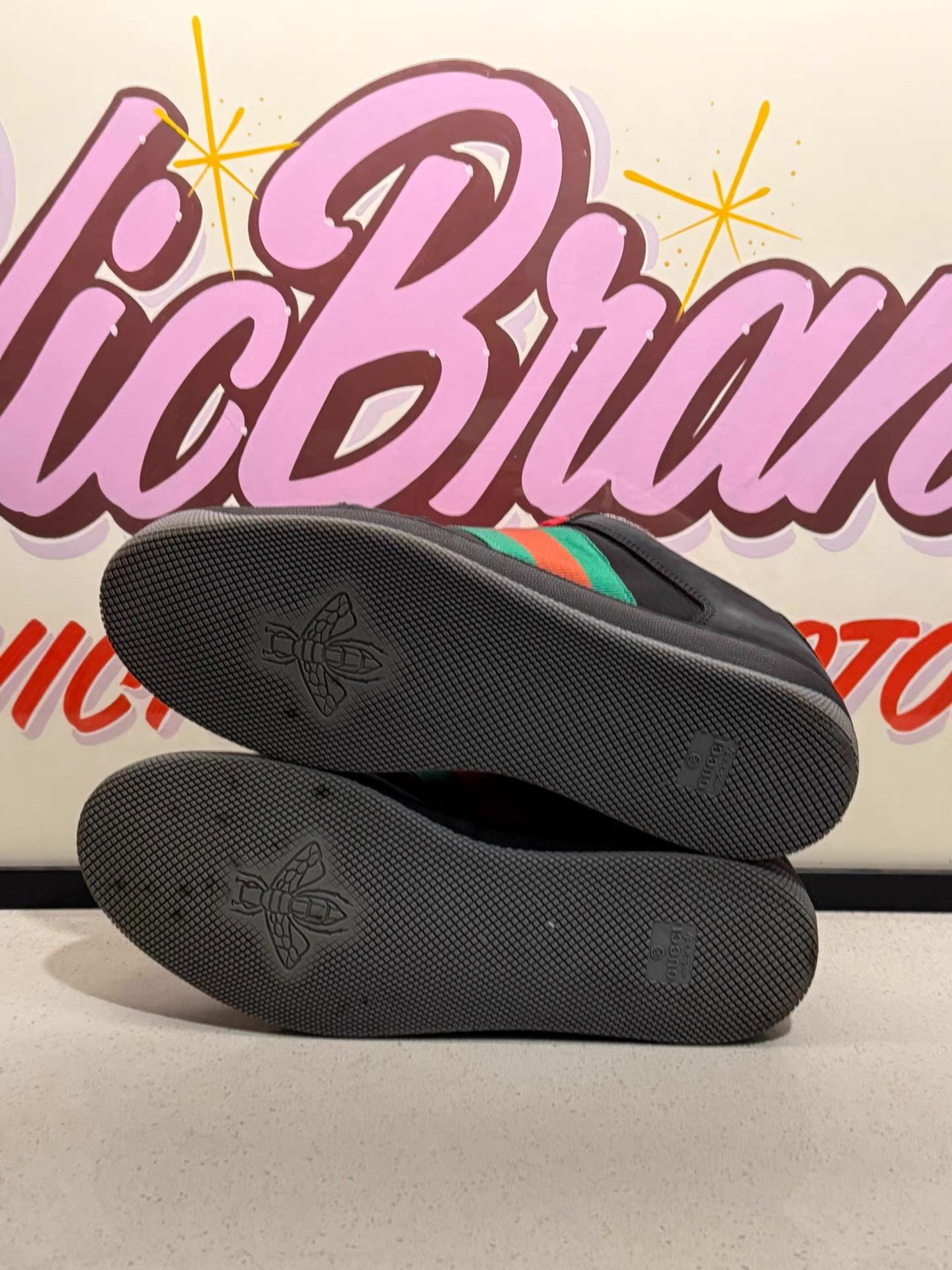 Gucci GUCCI Screener GG Enamel Suede Sneakers Ｑ20 Size US 8 / EU 41 - 2 Thumbnail