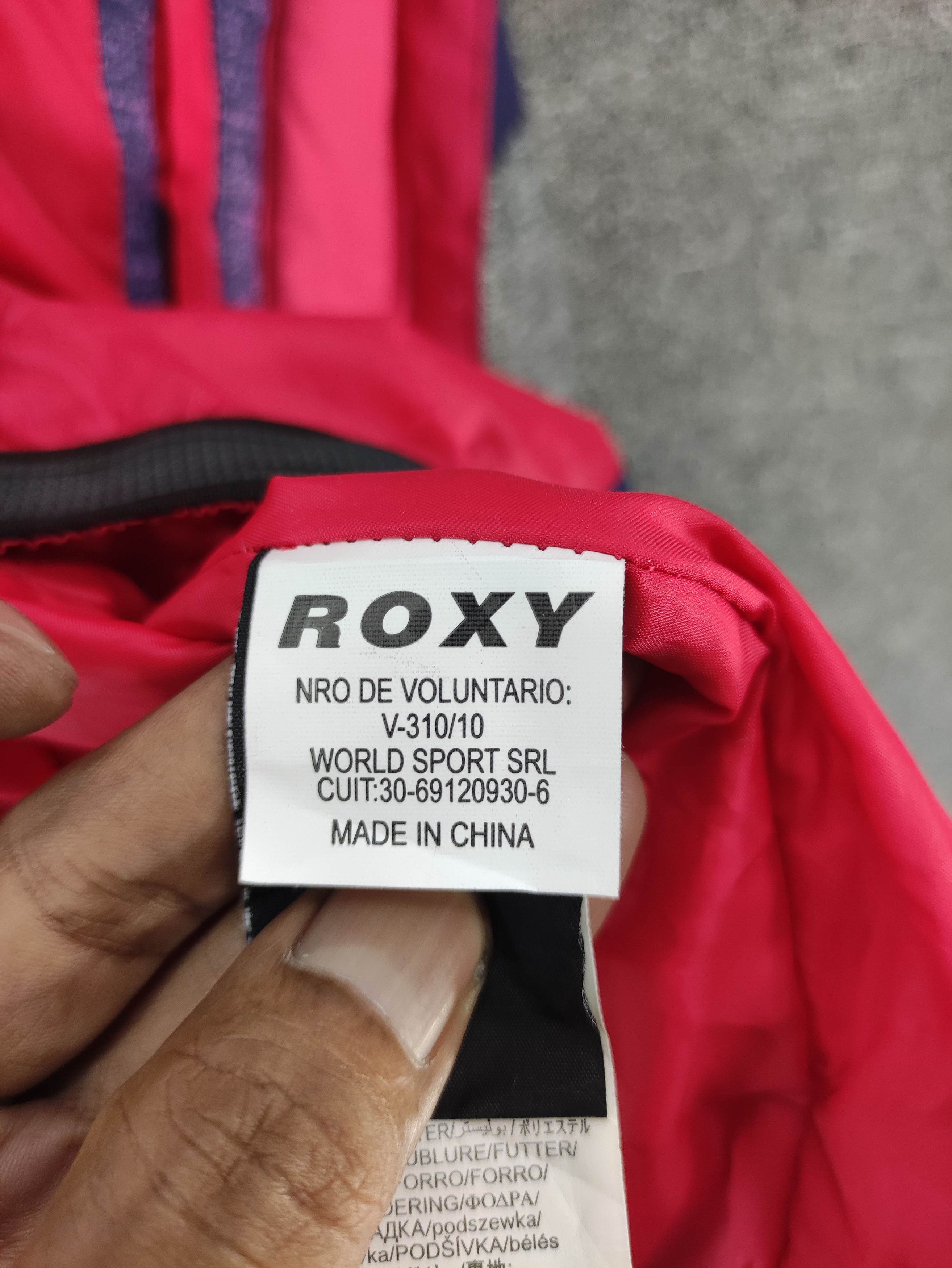 Japanese Brand Roxy Light Puffer Jacket Pull Over Hoodie Zipper Size US S / EU 44-46 / 1 - 9 Thumbnail