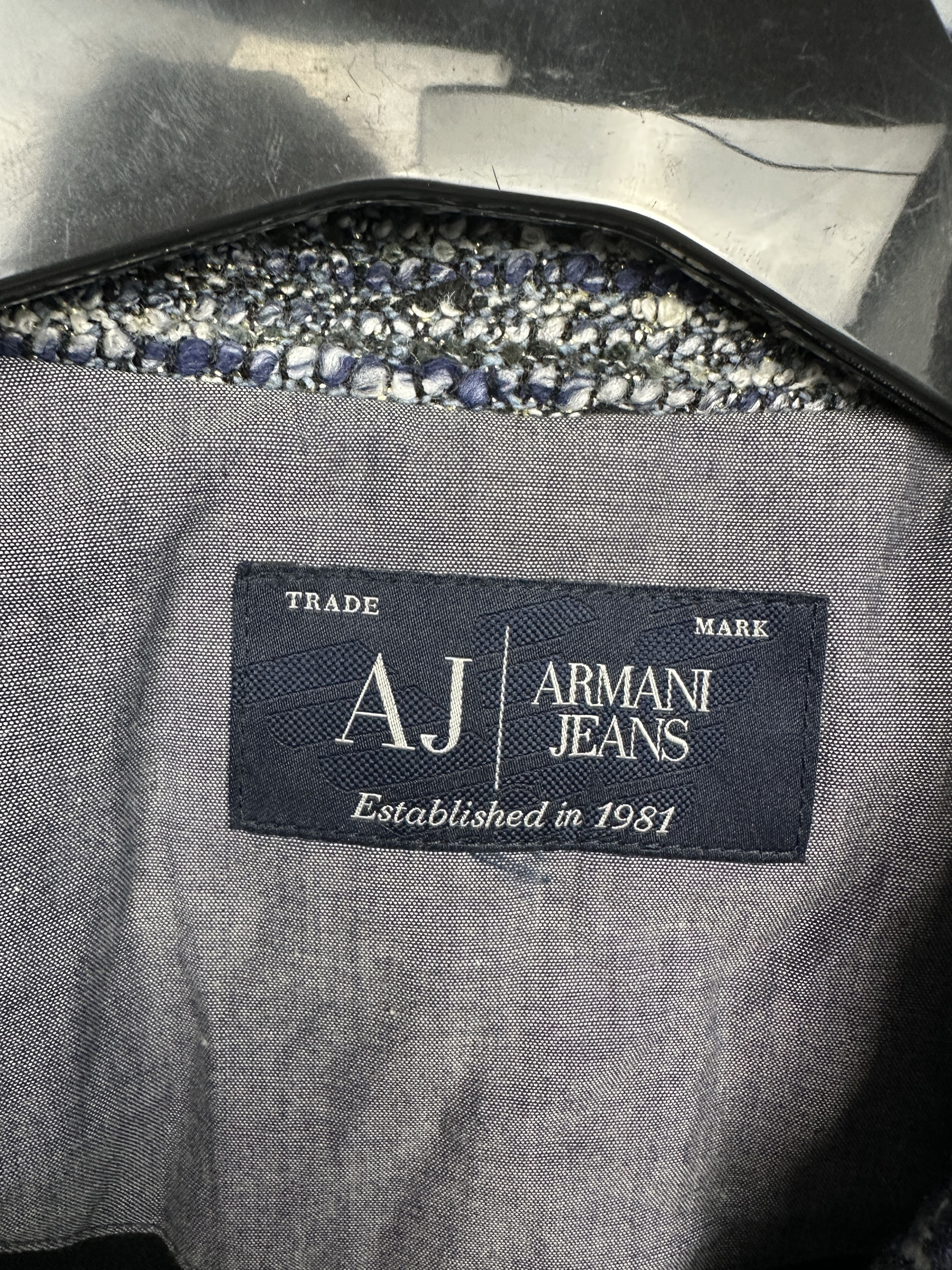 Armani Armani Jeans Vintage Womens Blazer Jacket Size M / US 6-8 / IT 42-44 - 3 Thumbnail