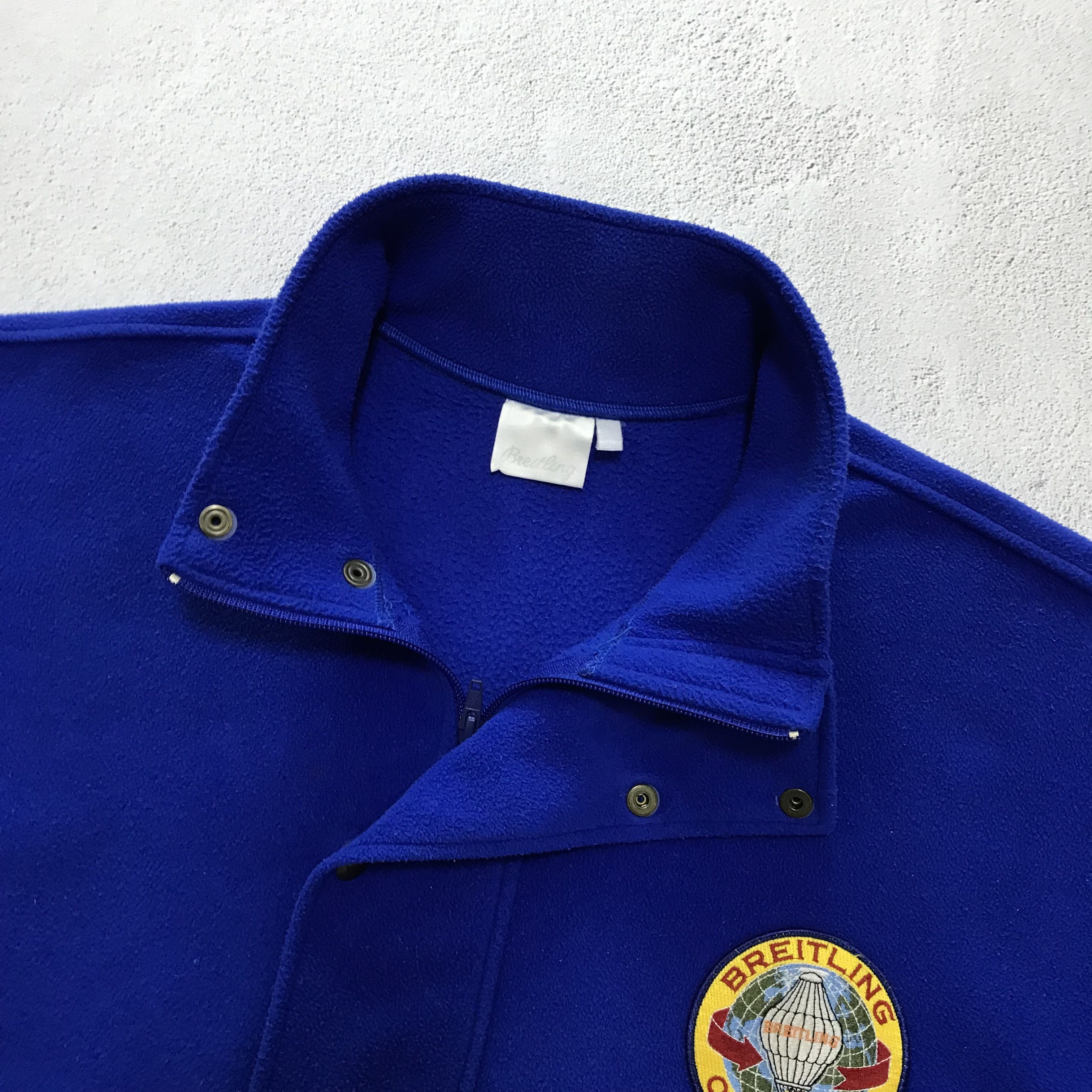 Breitling BREITLING Orbiter 3 Vintage Fleece Jacket 90s Y2K Archive Size US XL / EU 56 / 4 - 4 Thumbnail