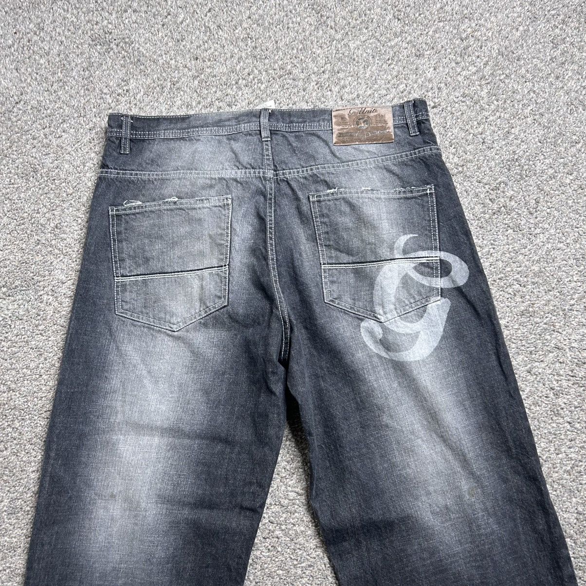 G-Unit × JNCO G unit wide leg baggy faded black jeans Size US 36 / EU 52 - 6 Thumbnail